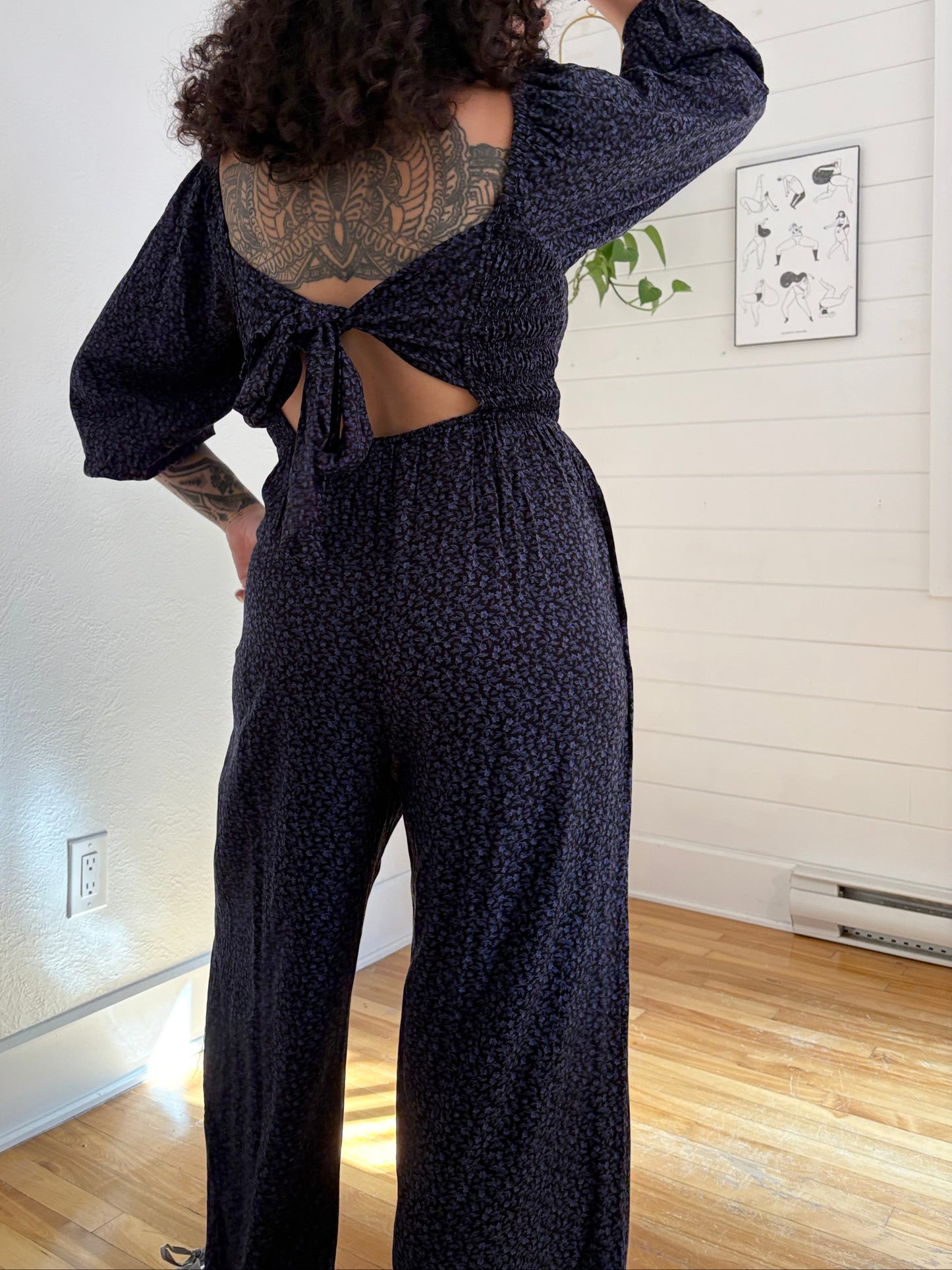 Madewell Lucy tie-back jumpsuit M/L