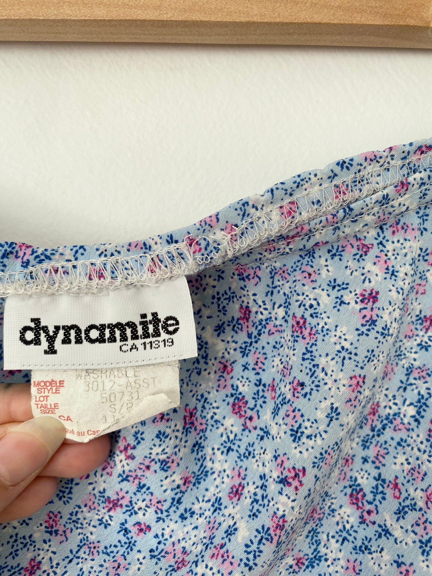 Vintage floral midi skirt S/M