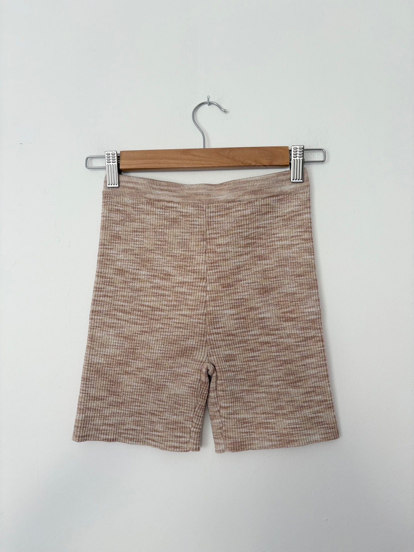 ISALIS Rib knit bike shorts Small