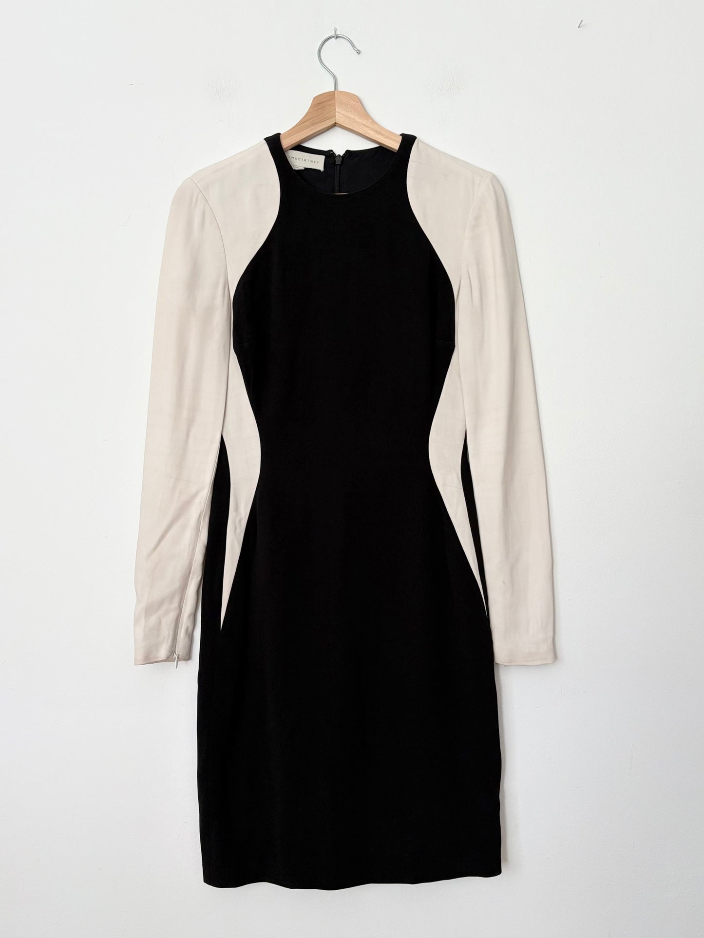 Stella Mccartney sheath contrast dress XS/S