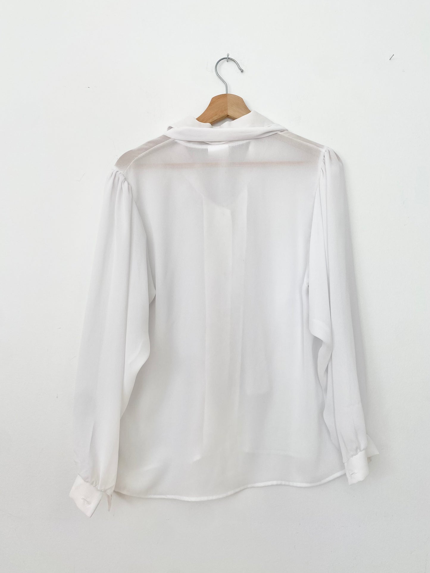 Vintage semi sheer blouse Medium