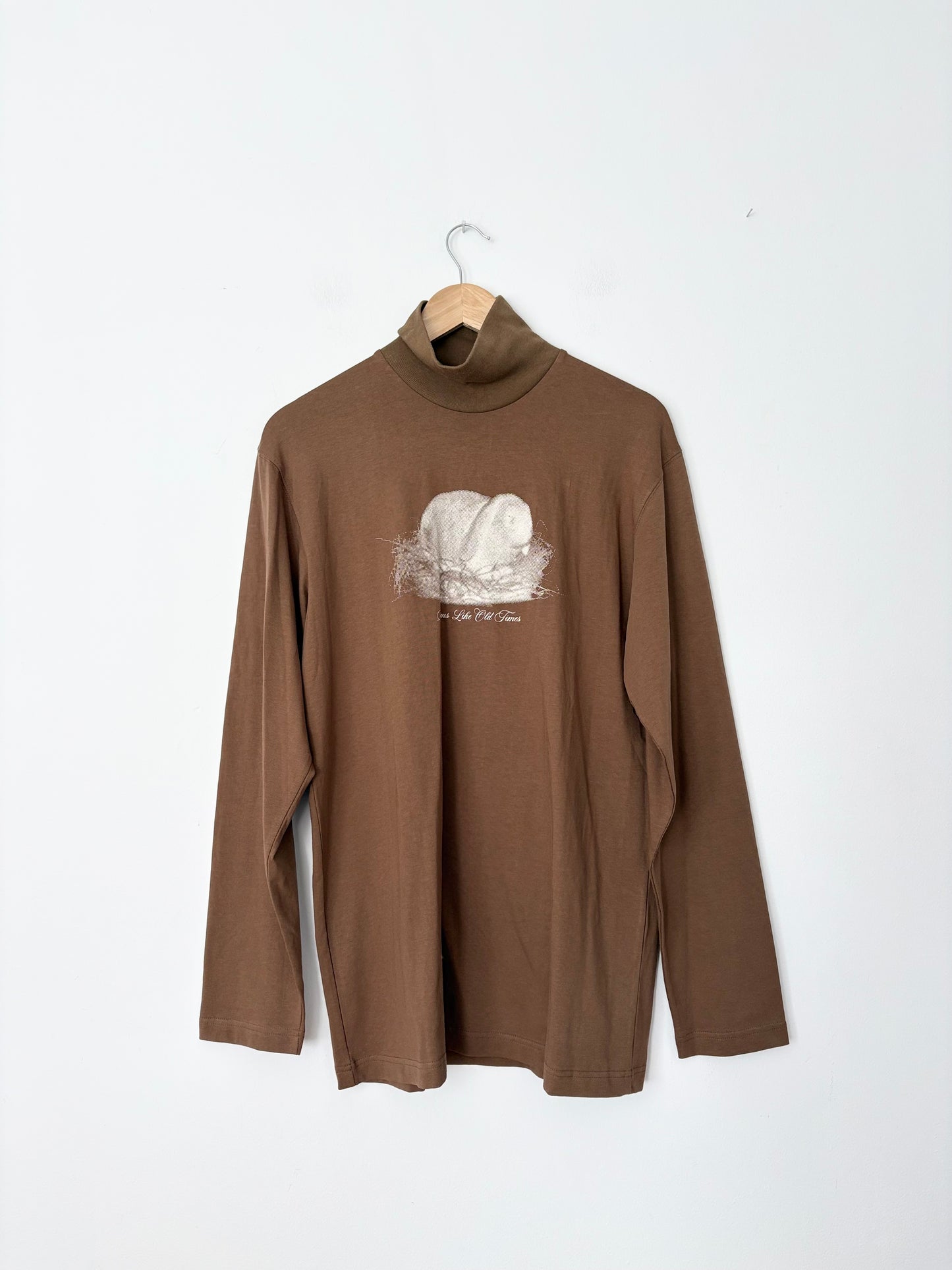 Kijun rabbit turtleneck knit sweater M/L