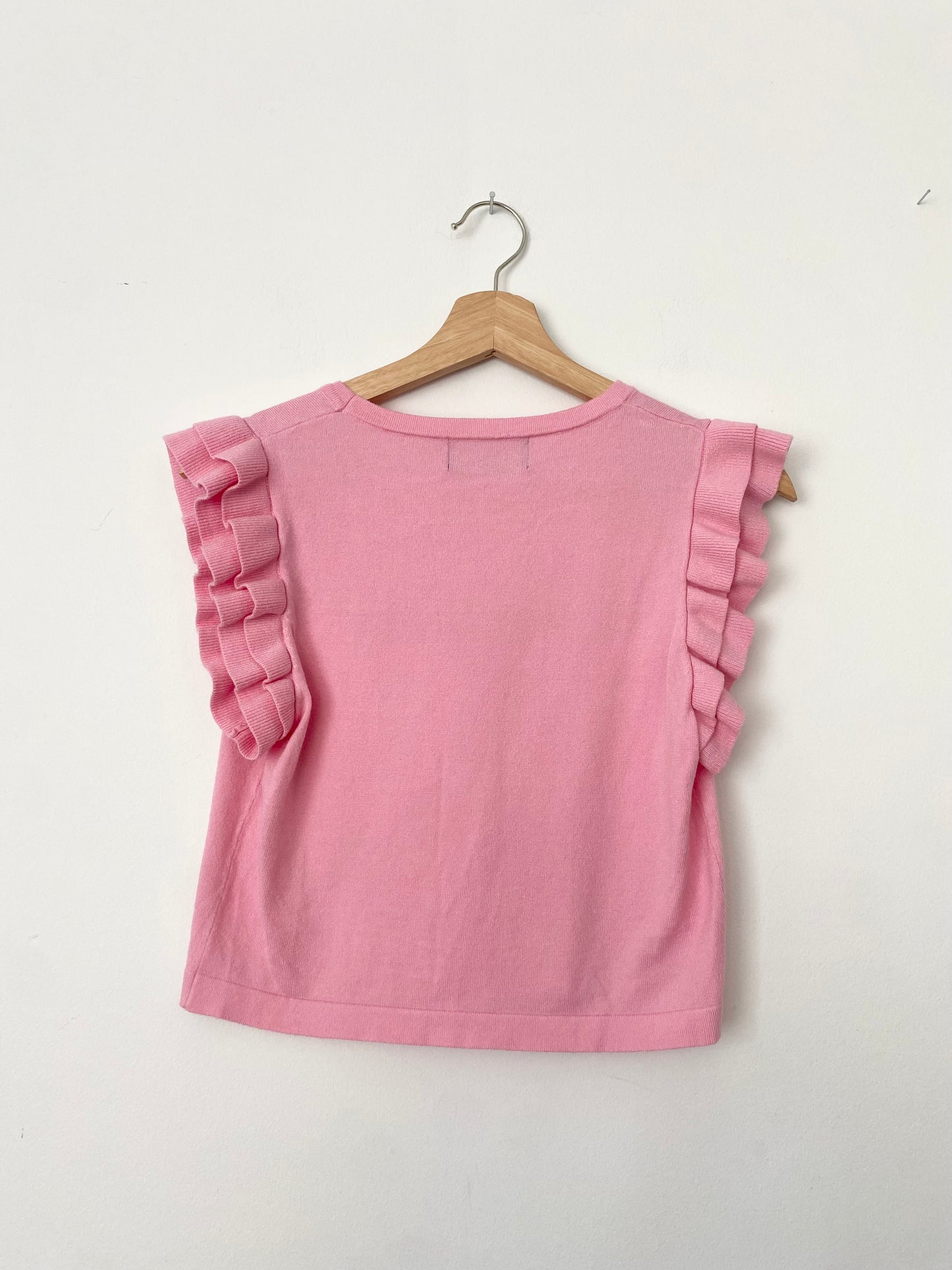 Cider ruffle stretchy baby tee Medium
