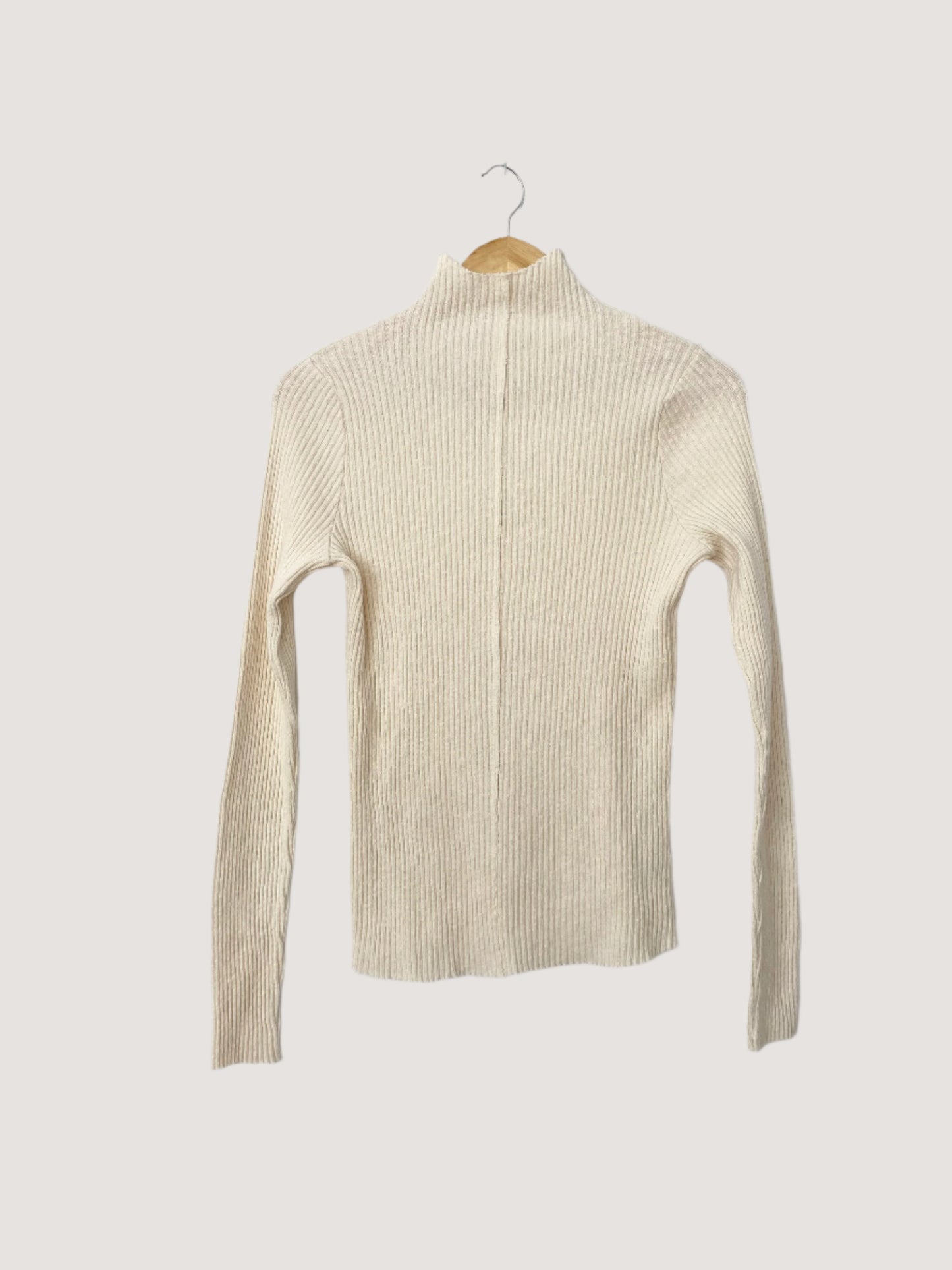 Anthropologie T.La ribbed high neck sweater Medium