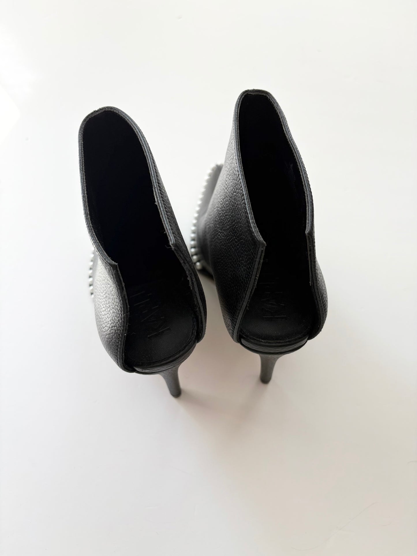 Karl Lagerfeld Paris Cyron leather booties EUR36