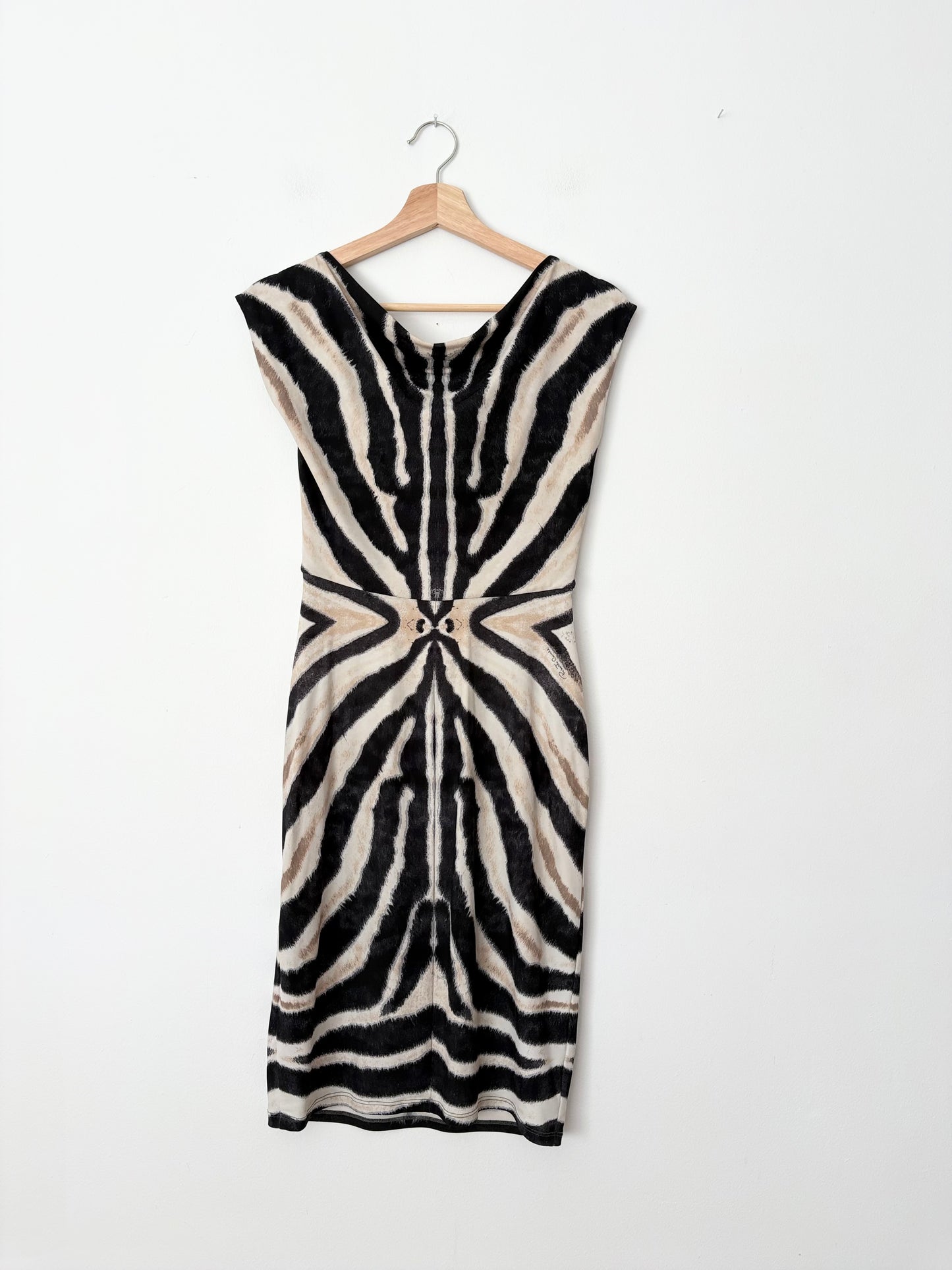 Vintage Roberto Cavalli animal print dress M/L