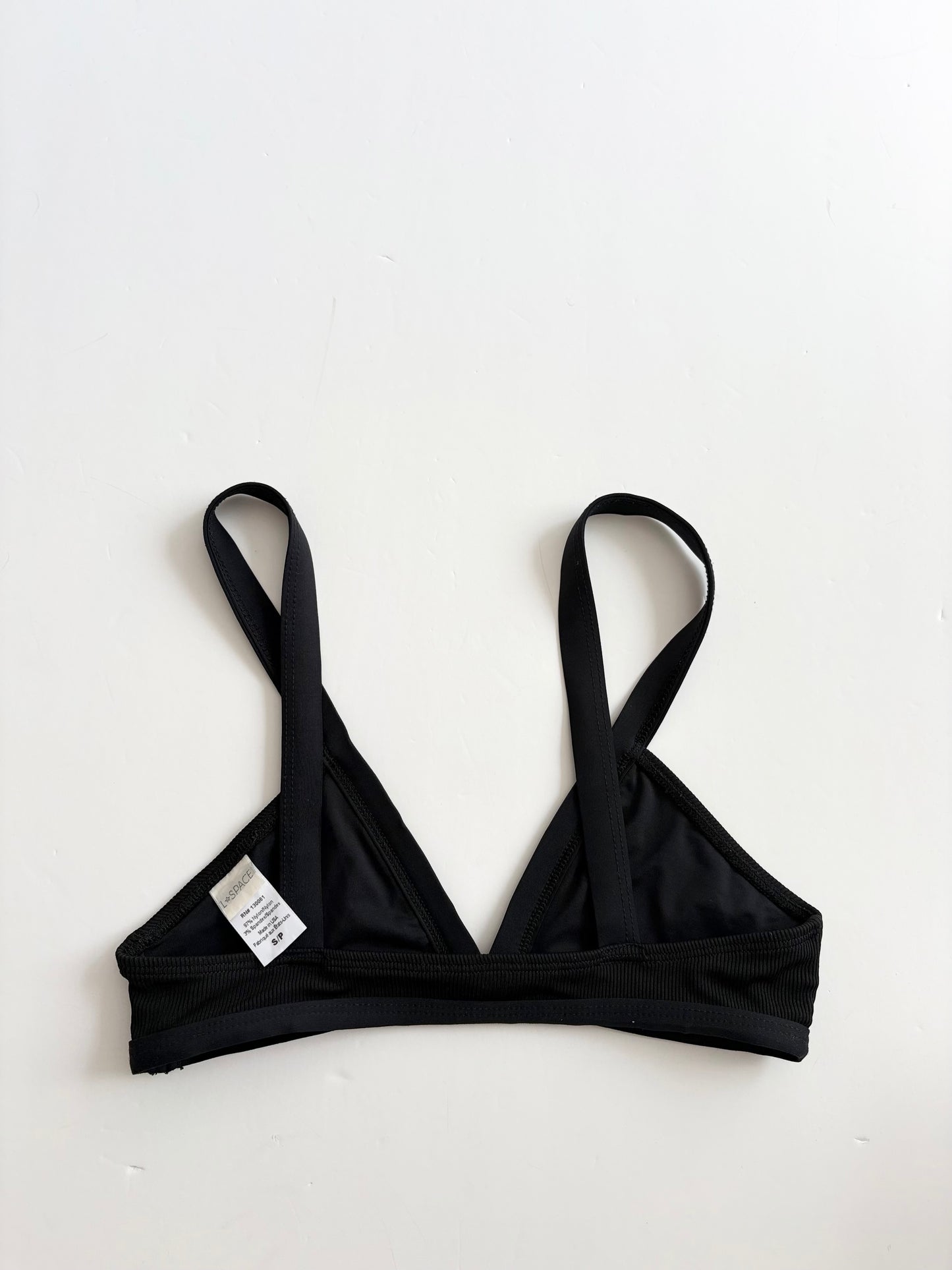 Haut de maillot de bain côtelé Farrah L*Space Taille S