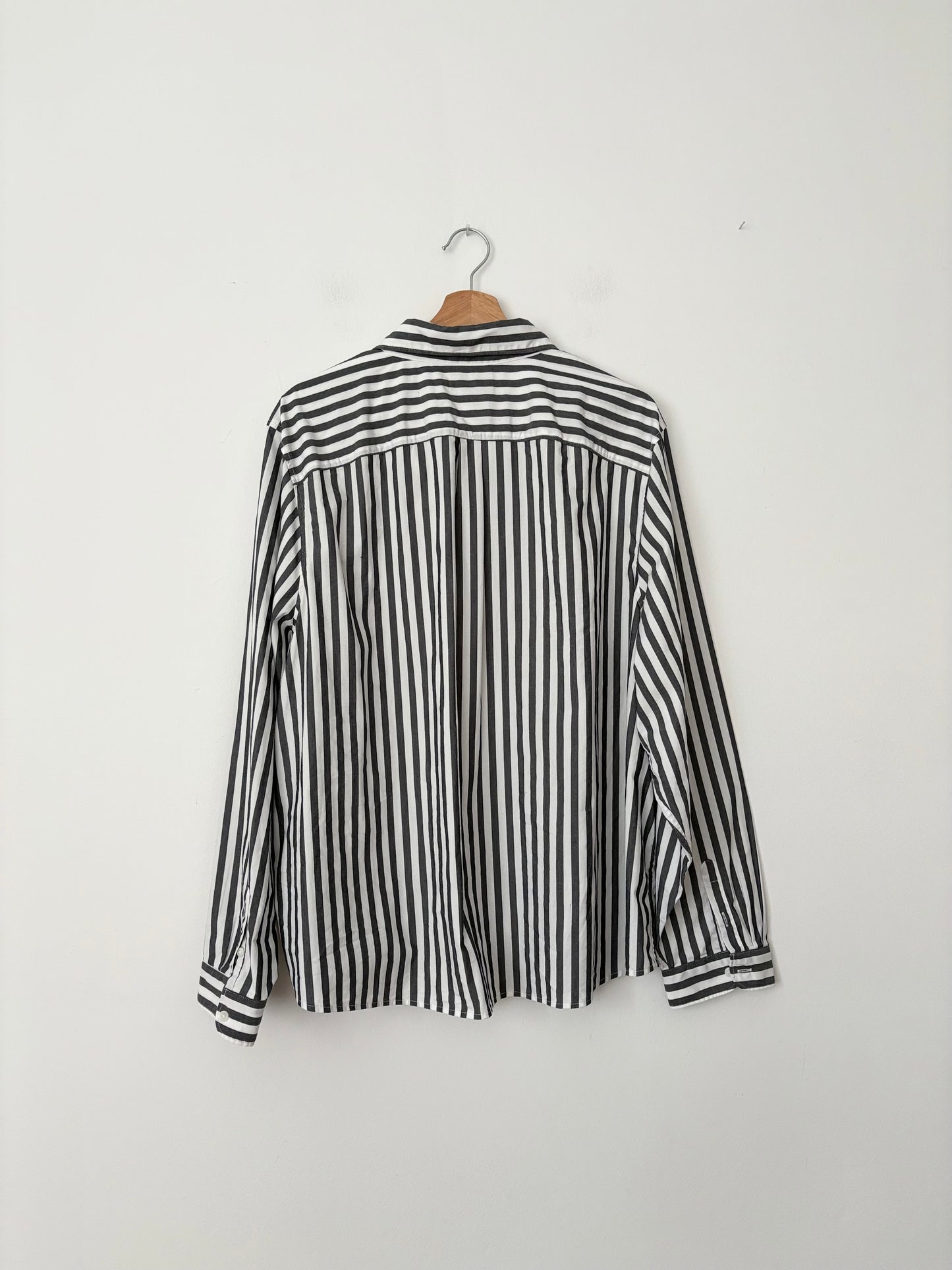 Banana Republic stripe button up shirt 2XL