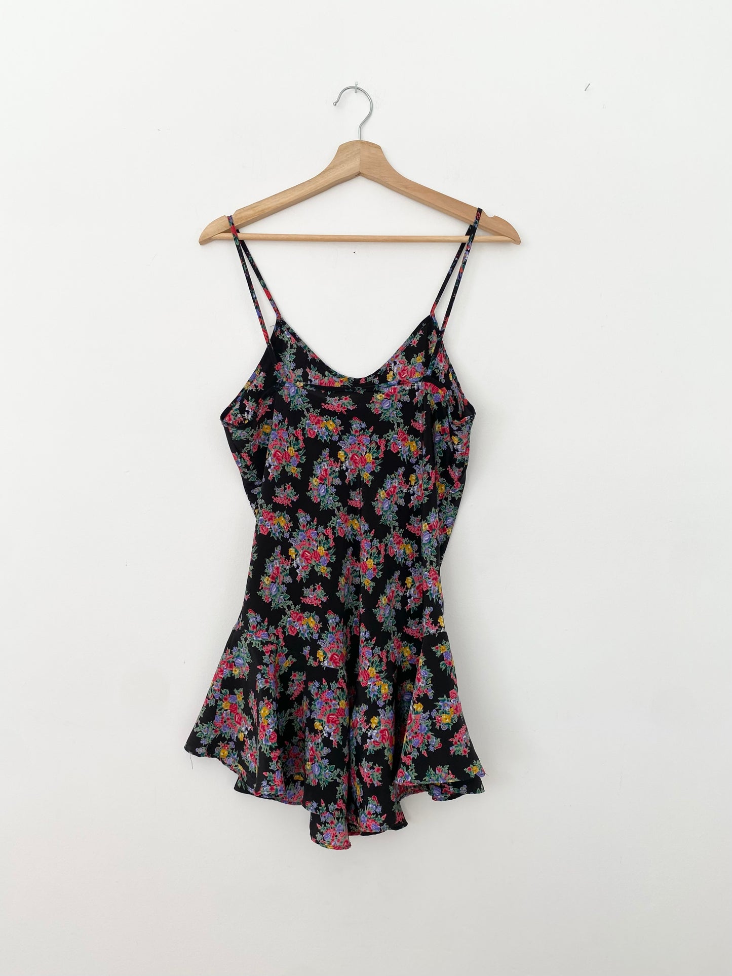Vintage floral slip dress