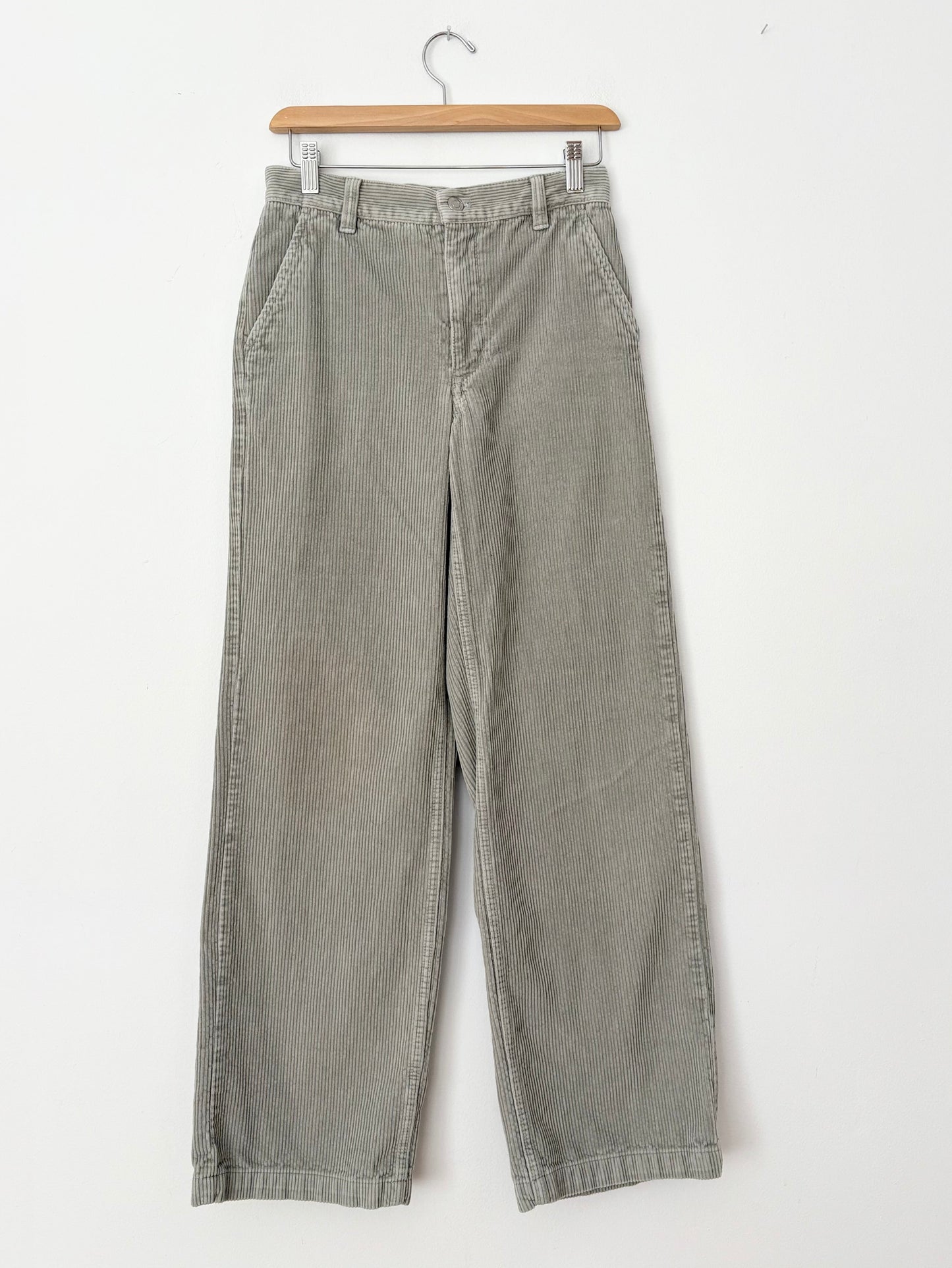 TNA ripcord corduroy pants W25/26