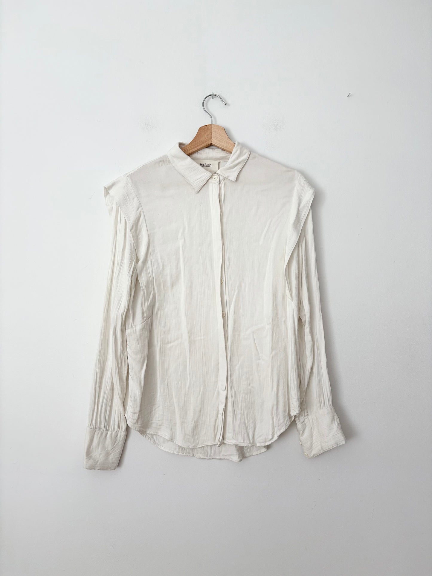 Ba&sh Lady shirt in ecru Small