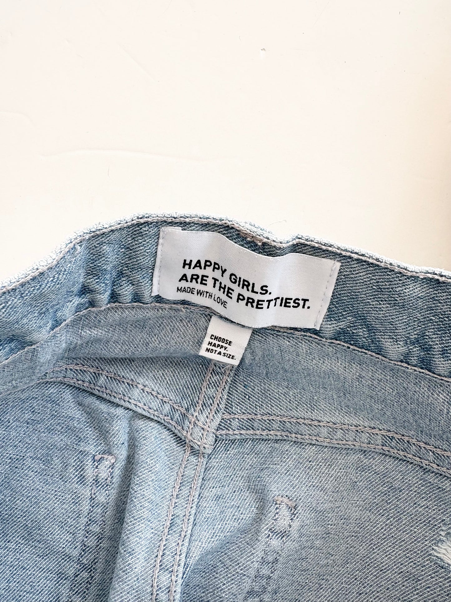 Les Basic Fred distressed shorts W26