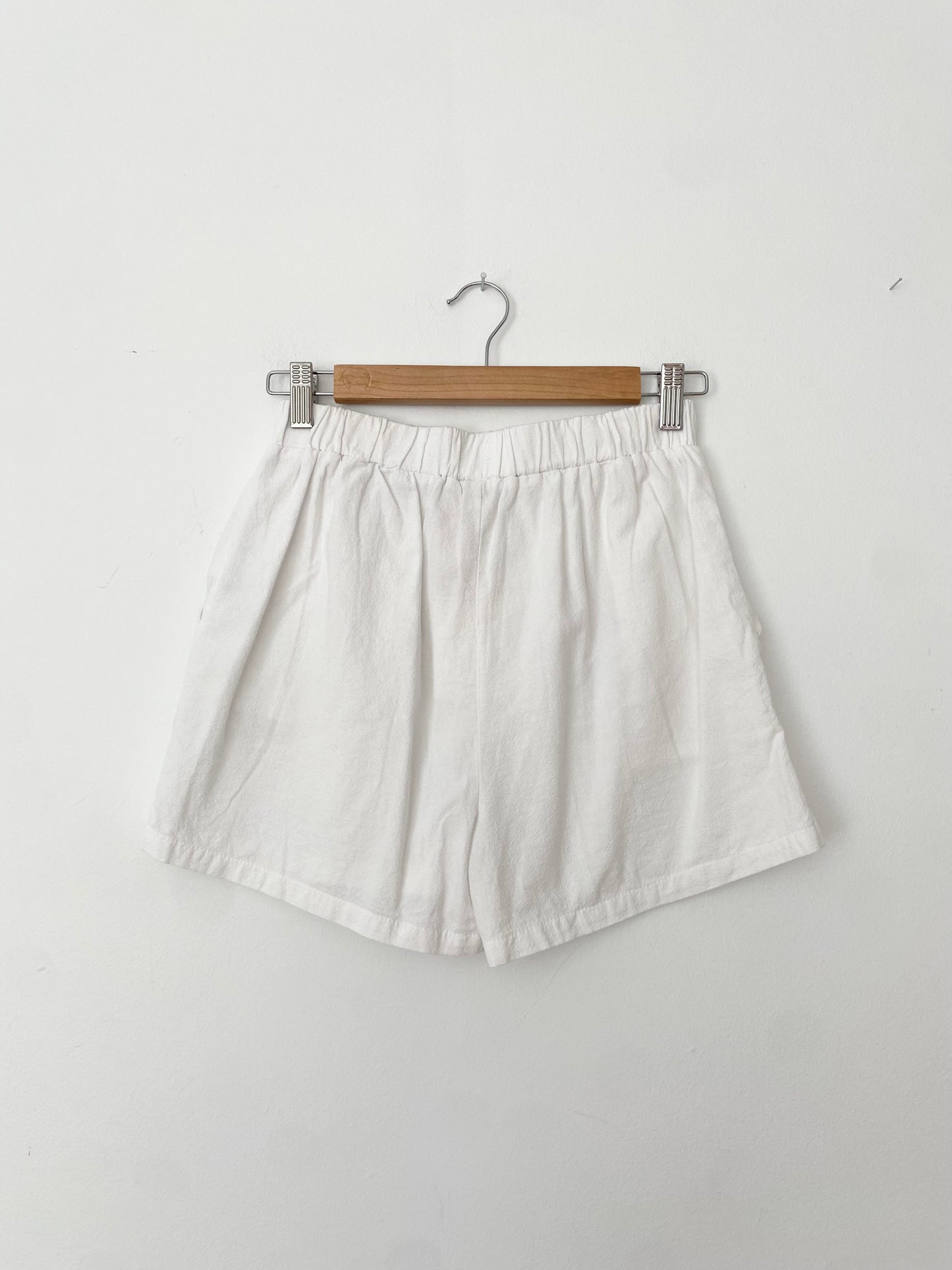 Short en coton blanc Harlow Small