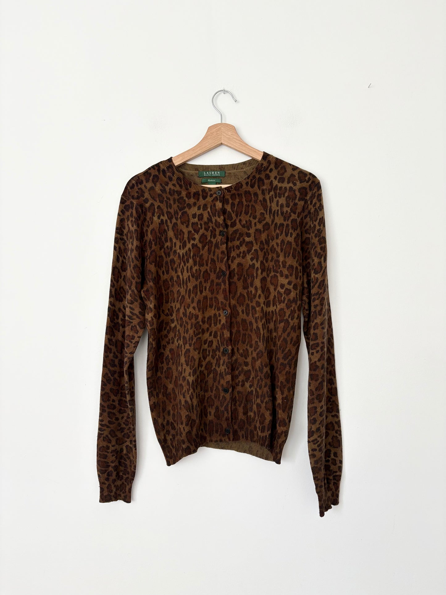 Ralph Lauren silk cashmere blend cardigan XL