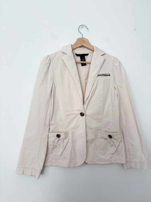 Blazer vintage à rayures ton sur ton Marc by Marc Jacobs XS/S