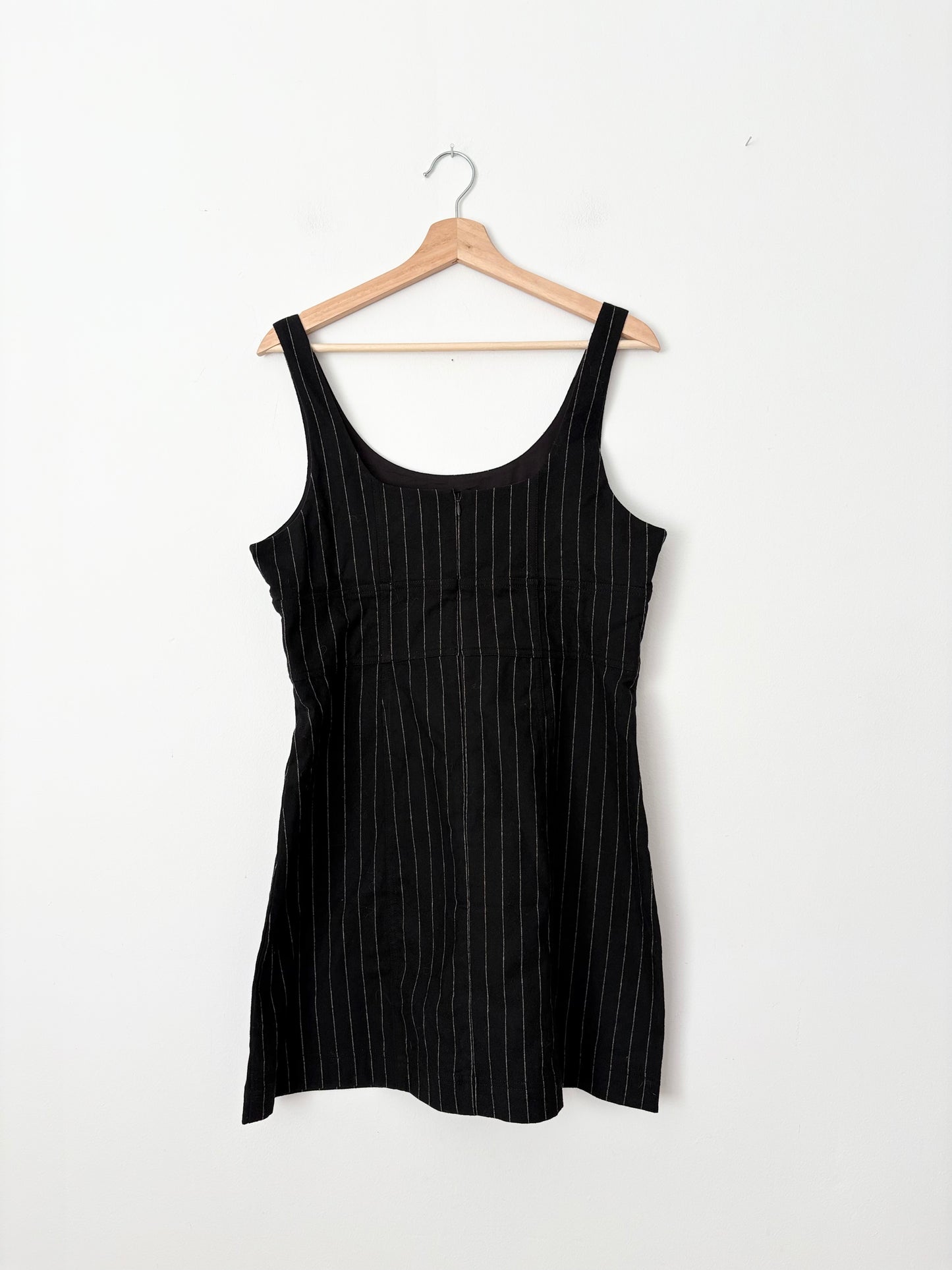 Mini-robe Madewell en laine mélangée à fines rayures M/L