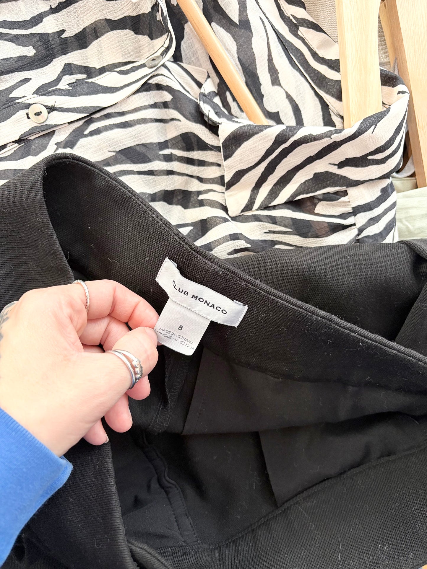 Club Monaco balloon trousers Medium