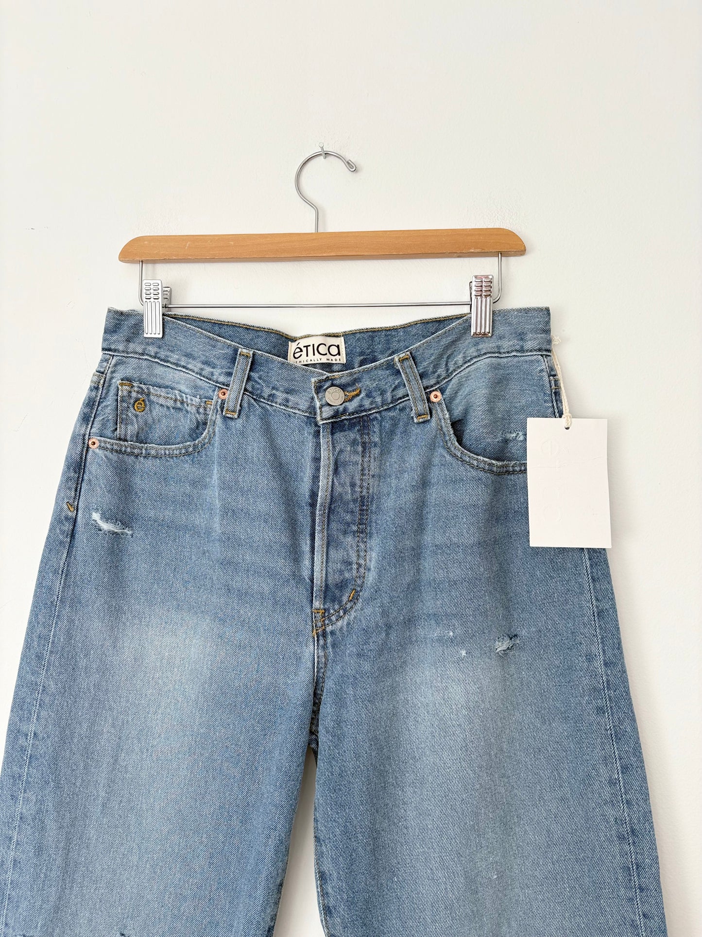 Etica altin loose crop jeans W28