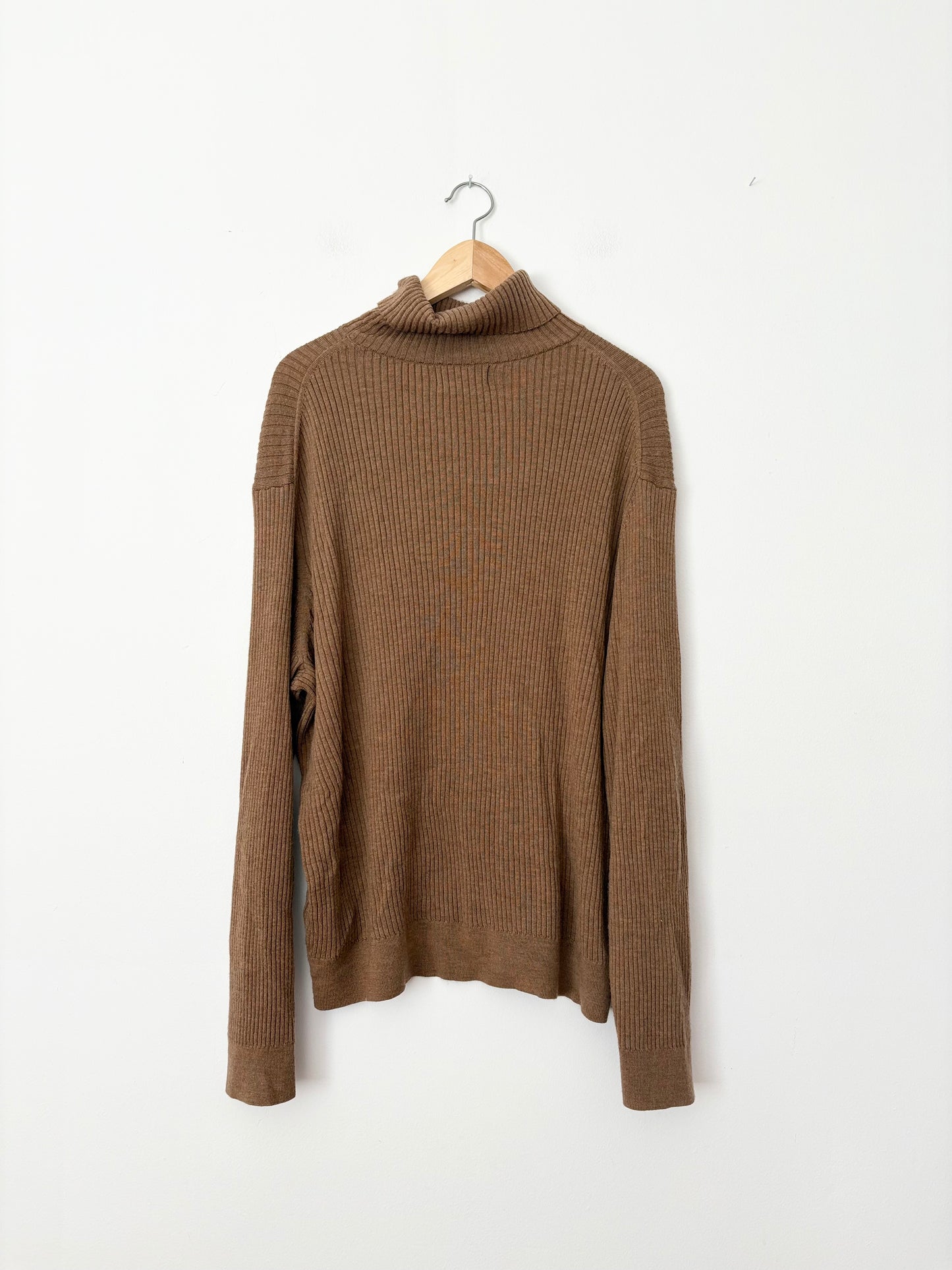 Banana republic salta merino wool ribbed turtleneck XL