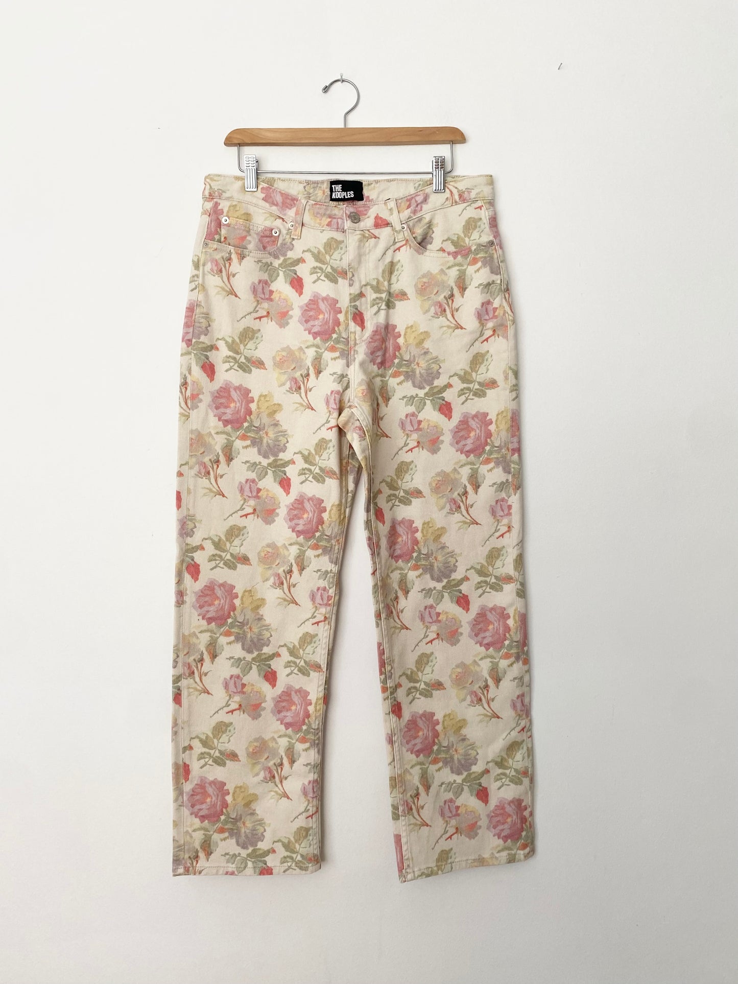 The kooples floral boyfriend jeans W31/32