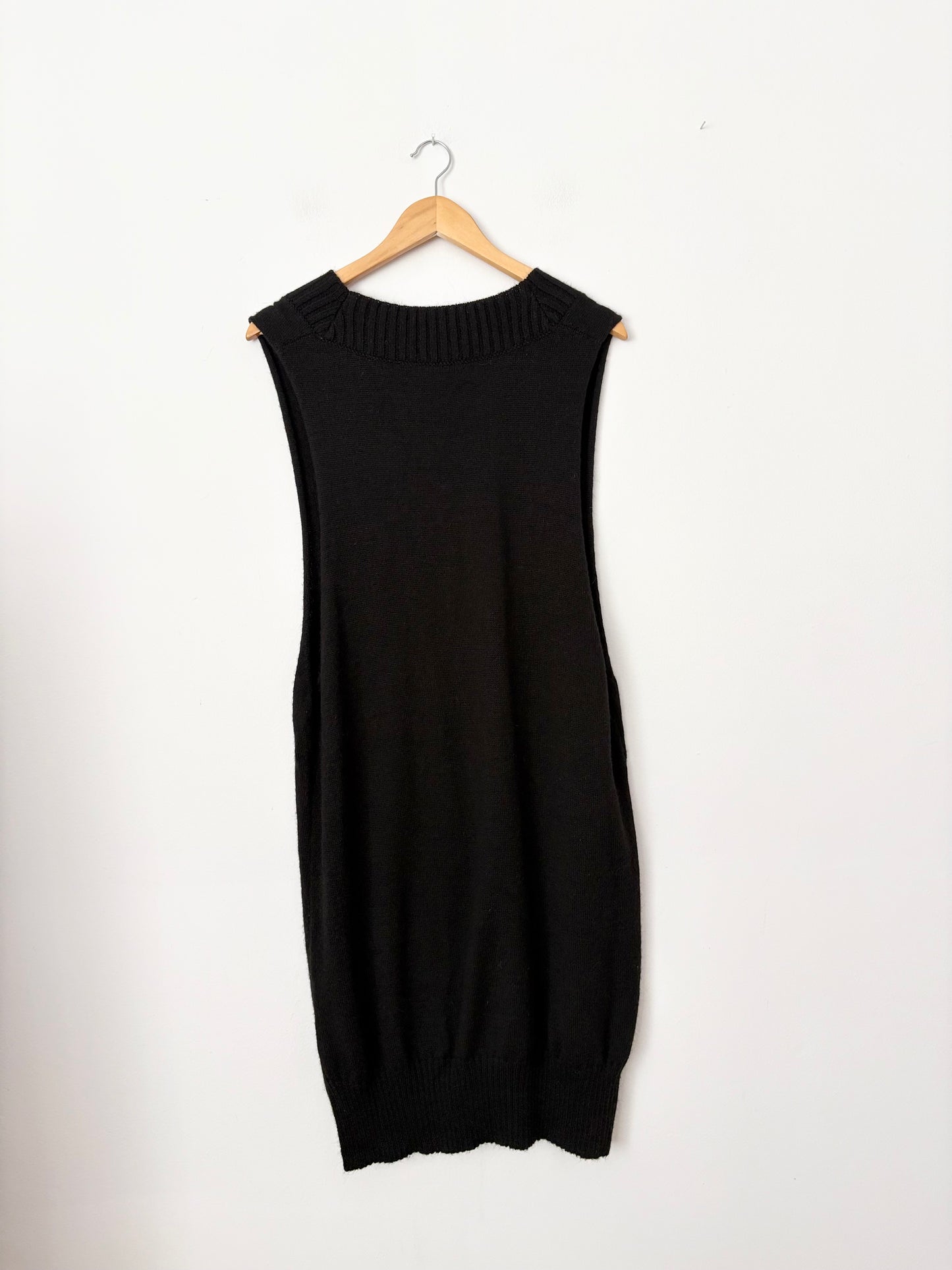 Robe tablier Sita Murt en laine mélangée, taille moyenne