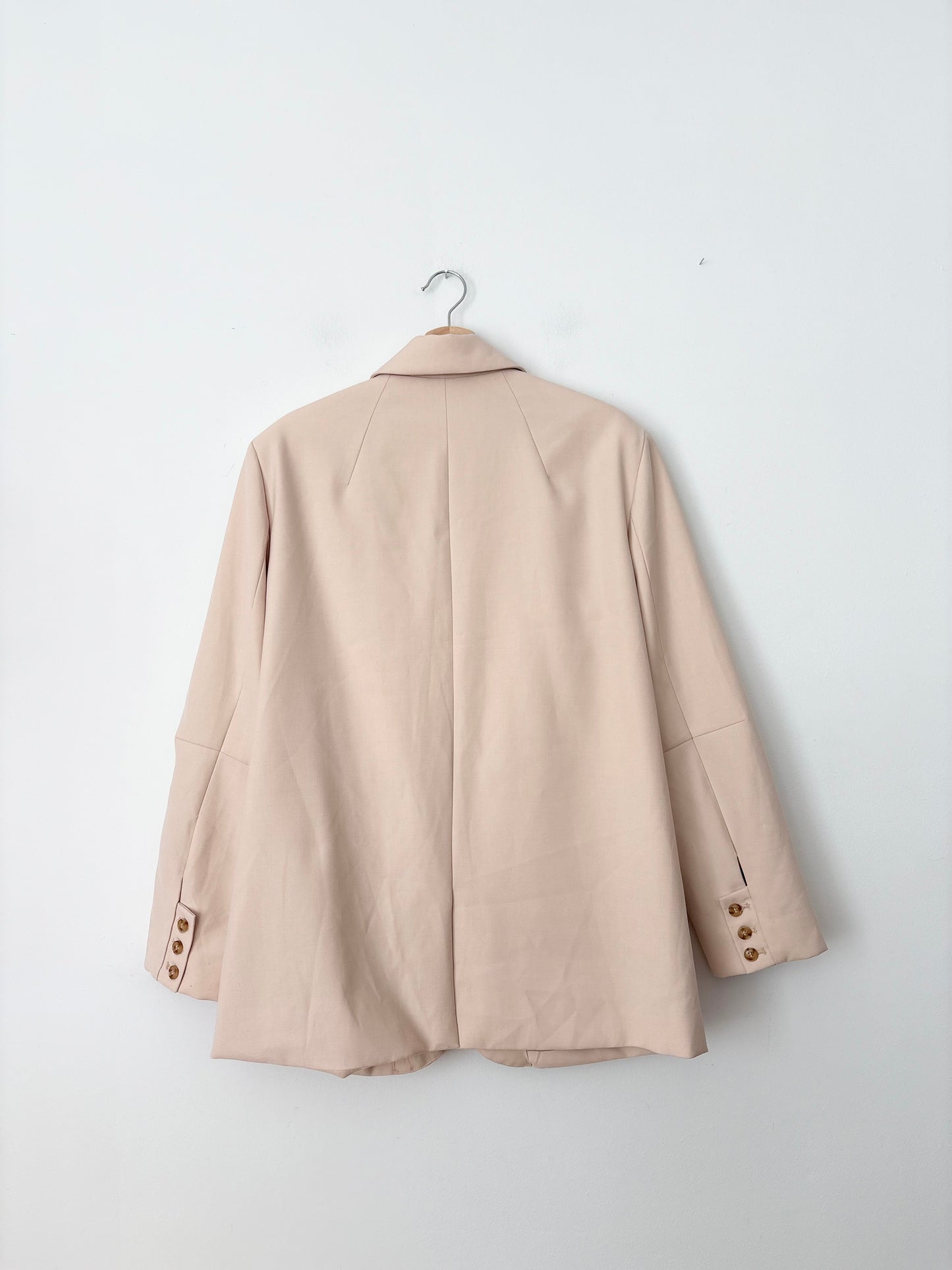 Free People paper cut oversized blazer M/L