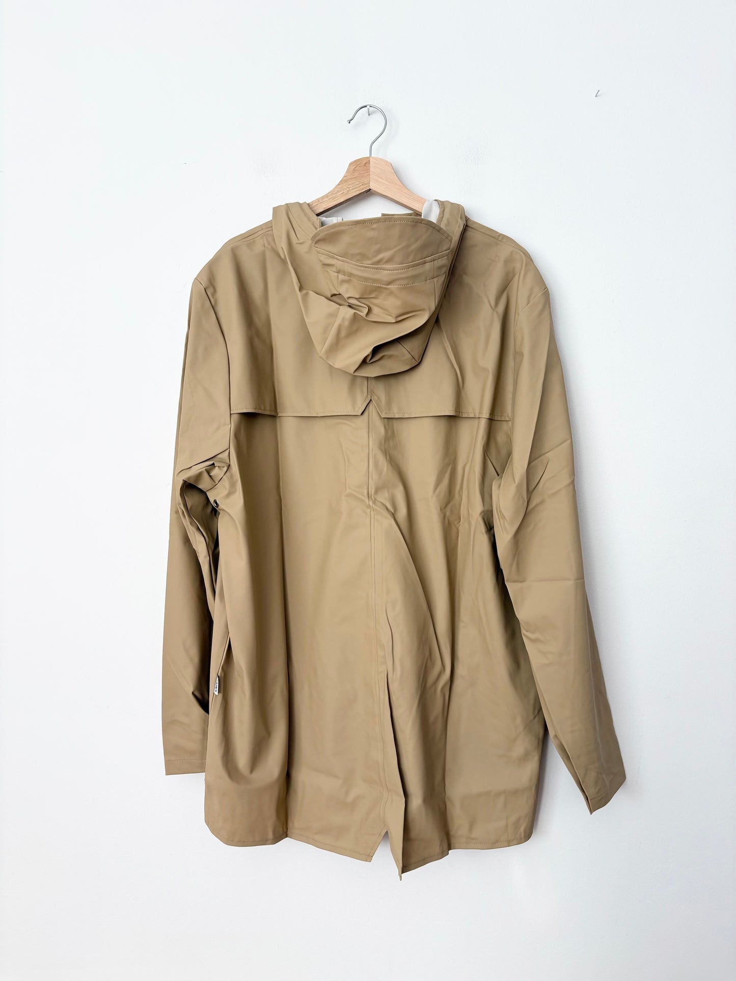 Veste de pluie RAINS W3 couleur sable XL