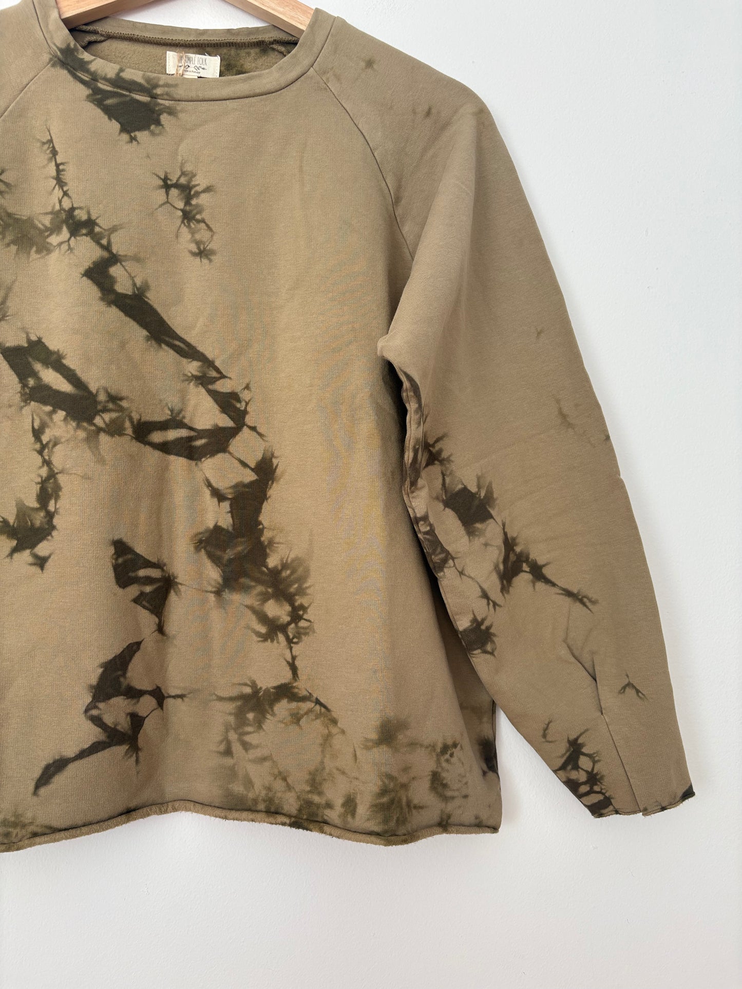 The simple folk The sweatshirt in tie dye XS