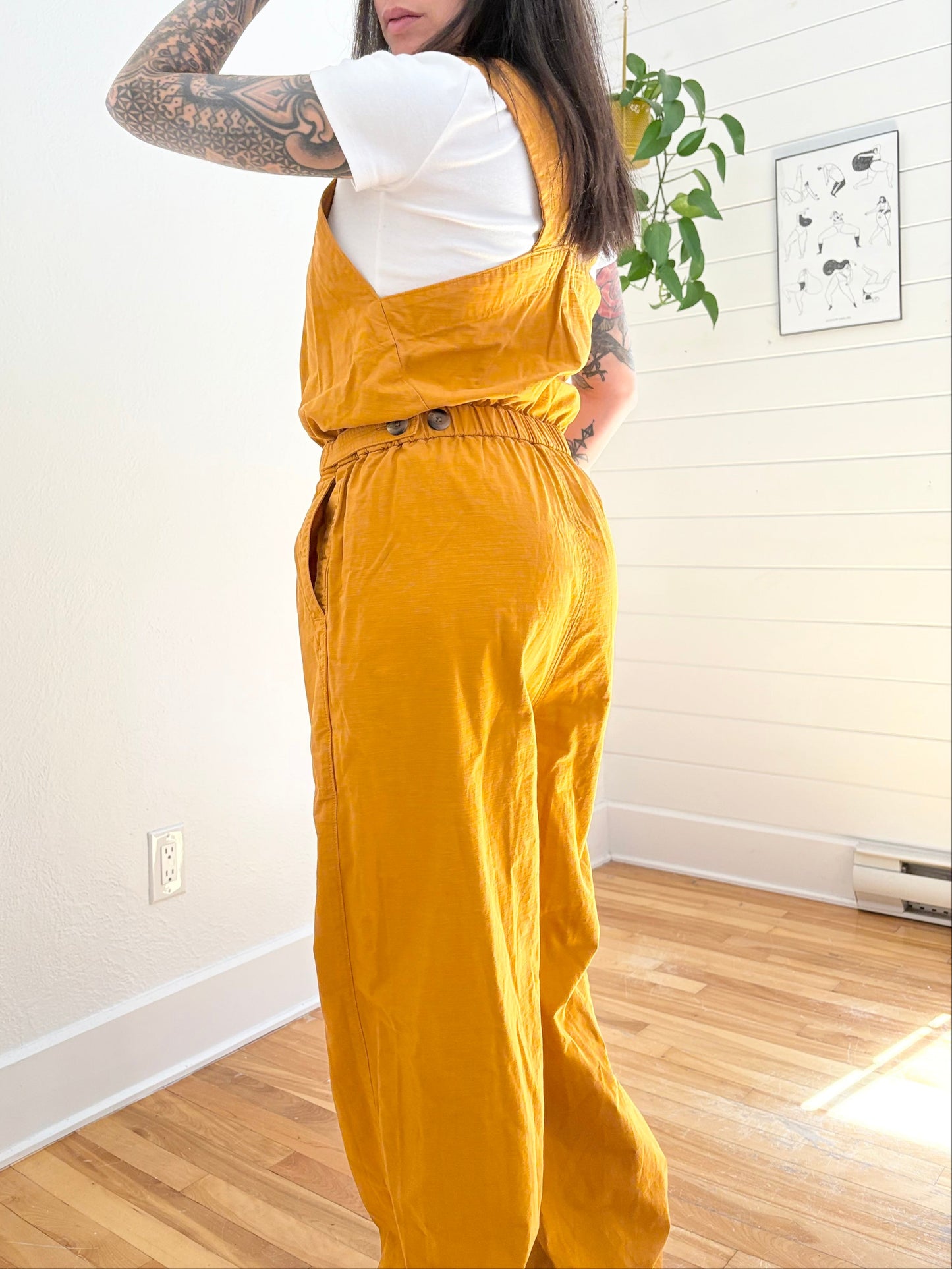 Everlane the fatigue apron jumpsuit M/L