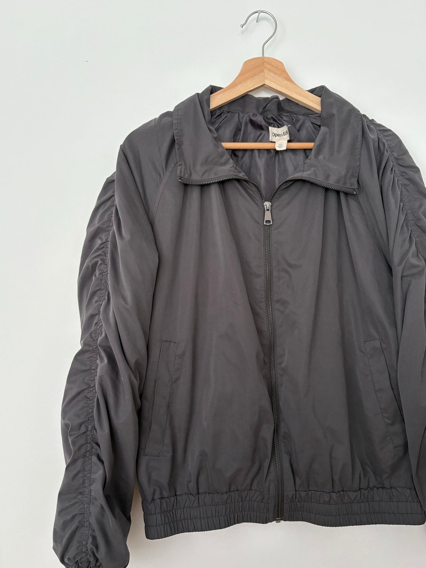 Veste bomber à manches froncées Open Edit S/M