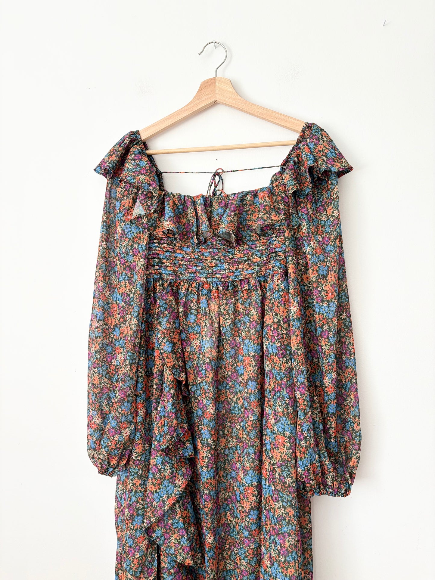 Robe midi à imprimé fleuri Brittany For Love & Lemons Small