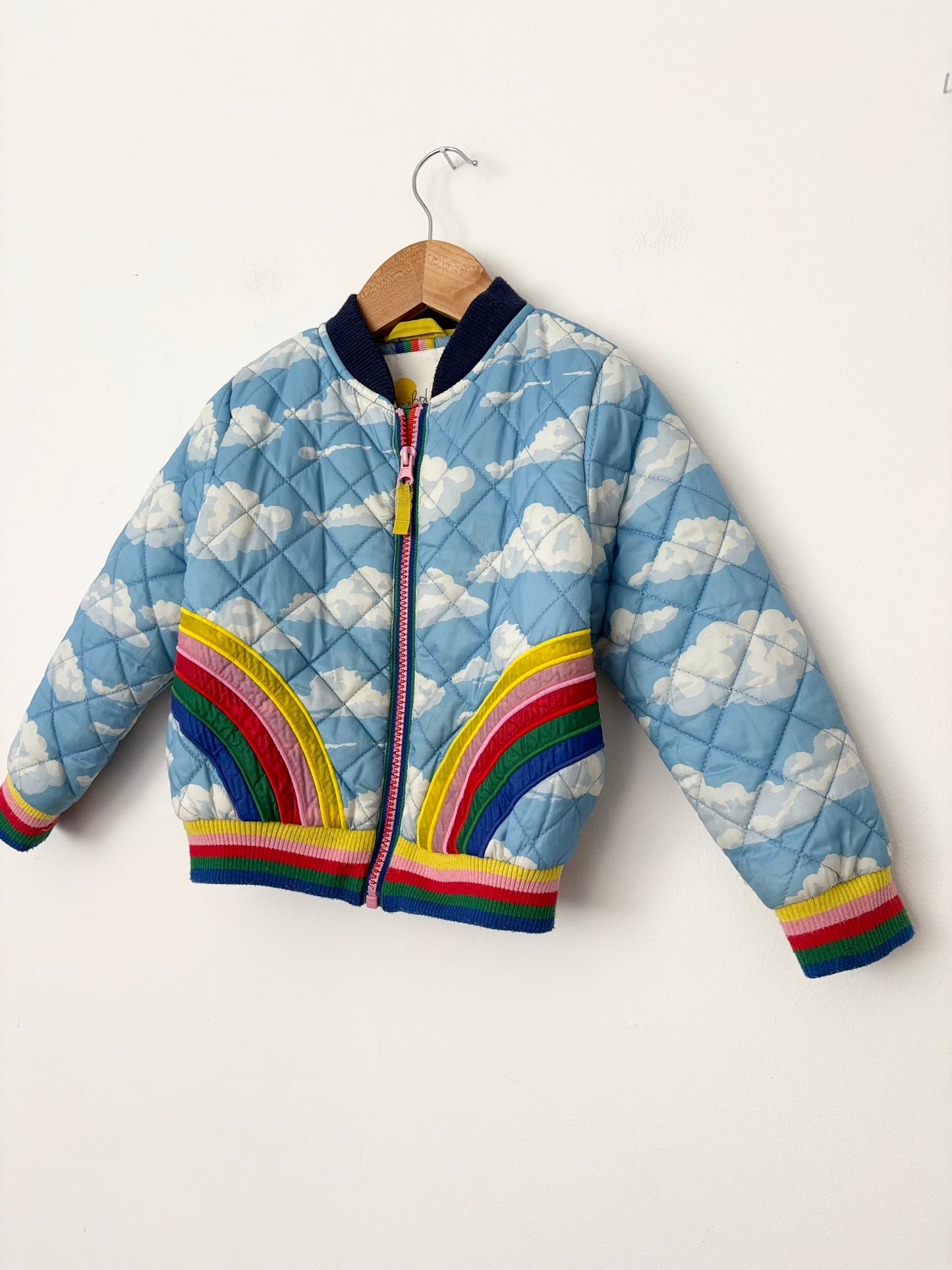 Mini boden cloud puffer jacket 4/5Y