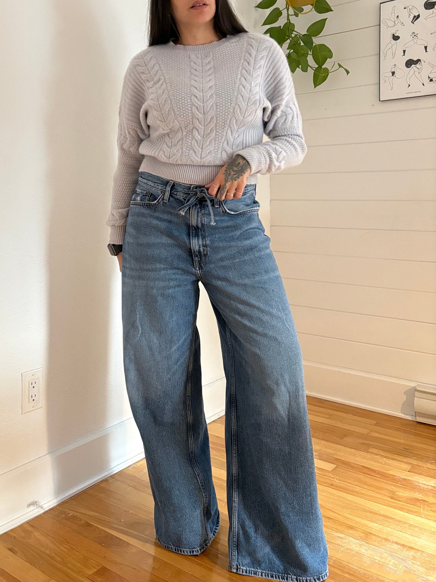 Pull en cachemire torsadé Saks Fifth Avenue Medium