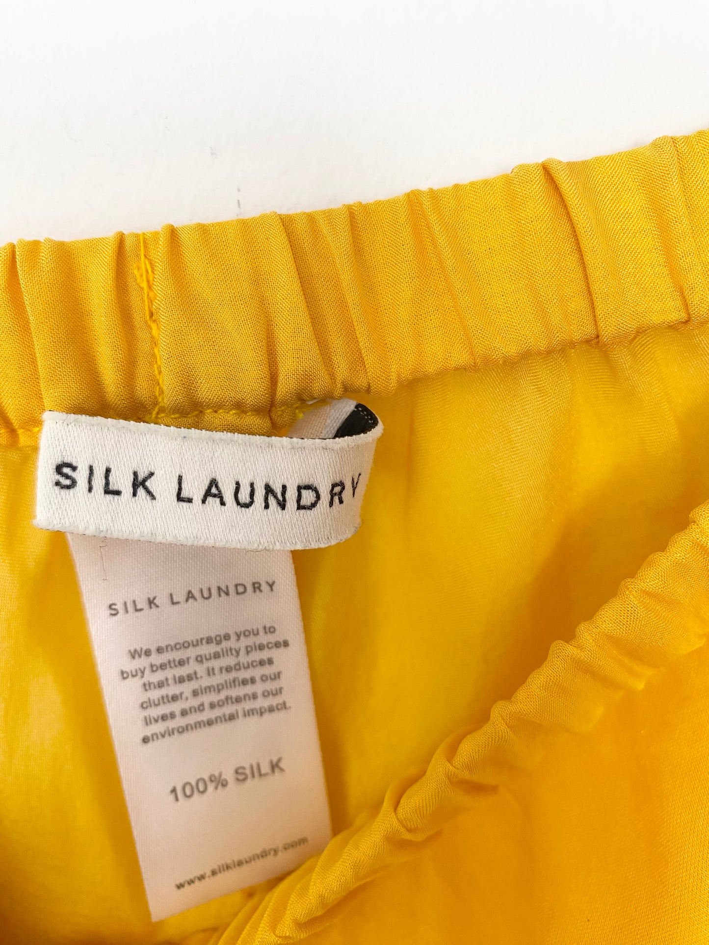 Silk laundry sheer lounge set XS/S