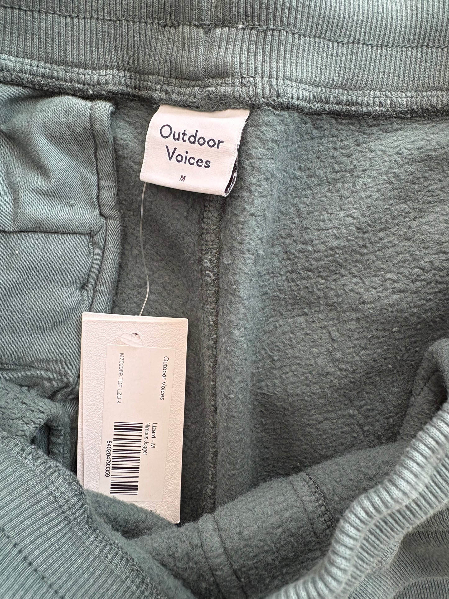 Outdoor Voices Nimbus Tapered sweatpants M/L