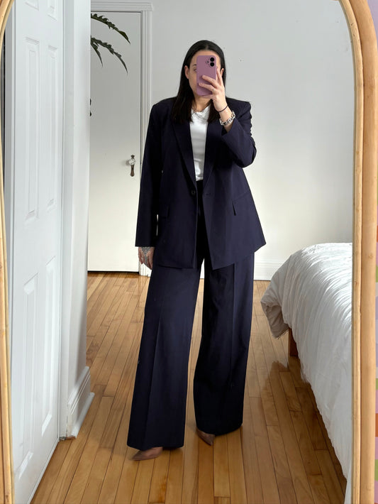 Open Edit wide leg trousers Small