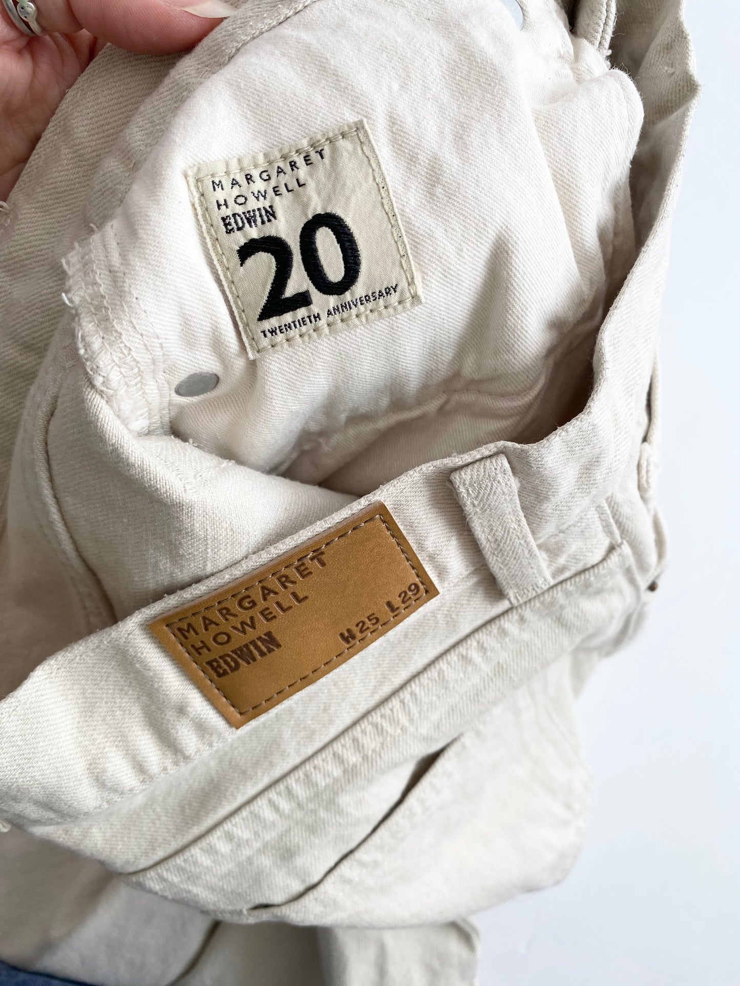 Edwin X Margaret Howell balloon tapered jeans W25