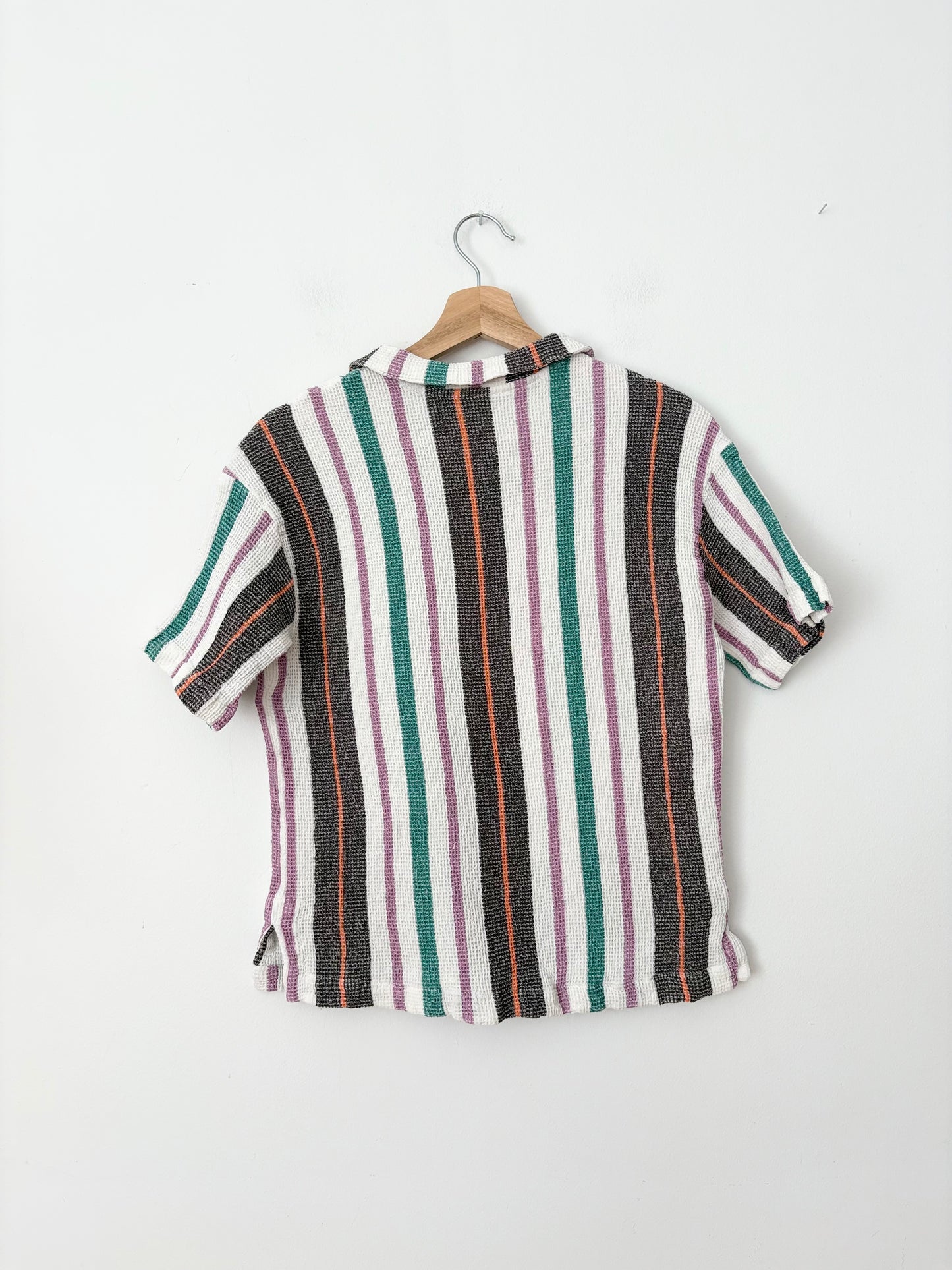 Free People polo gaufre rayé endless summerTaille S