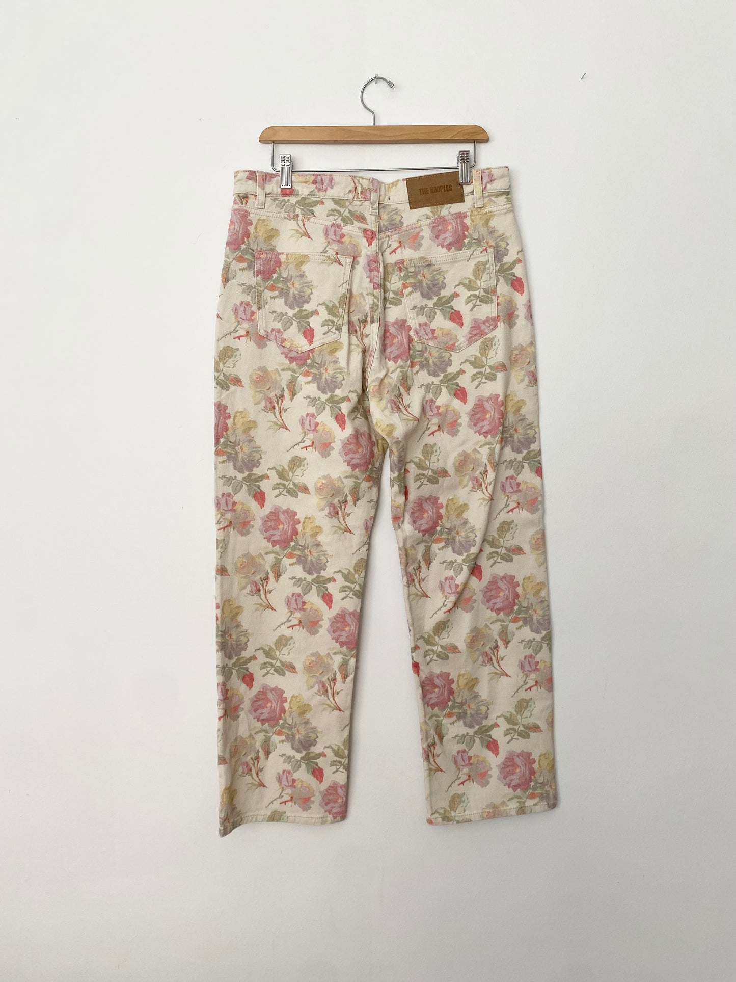 The kooples floral boyfriend jeans W31/32