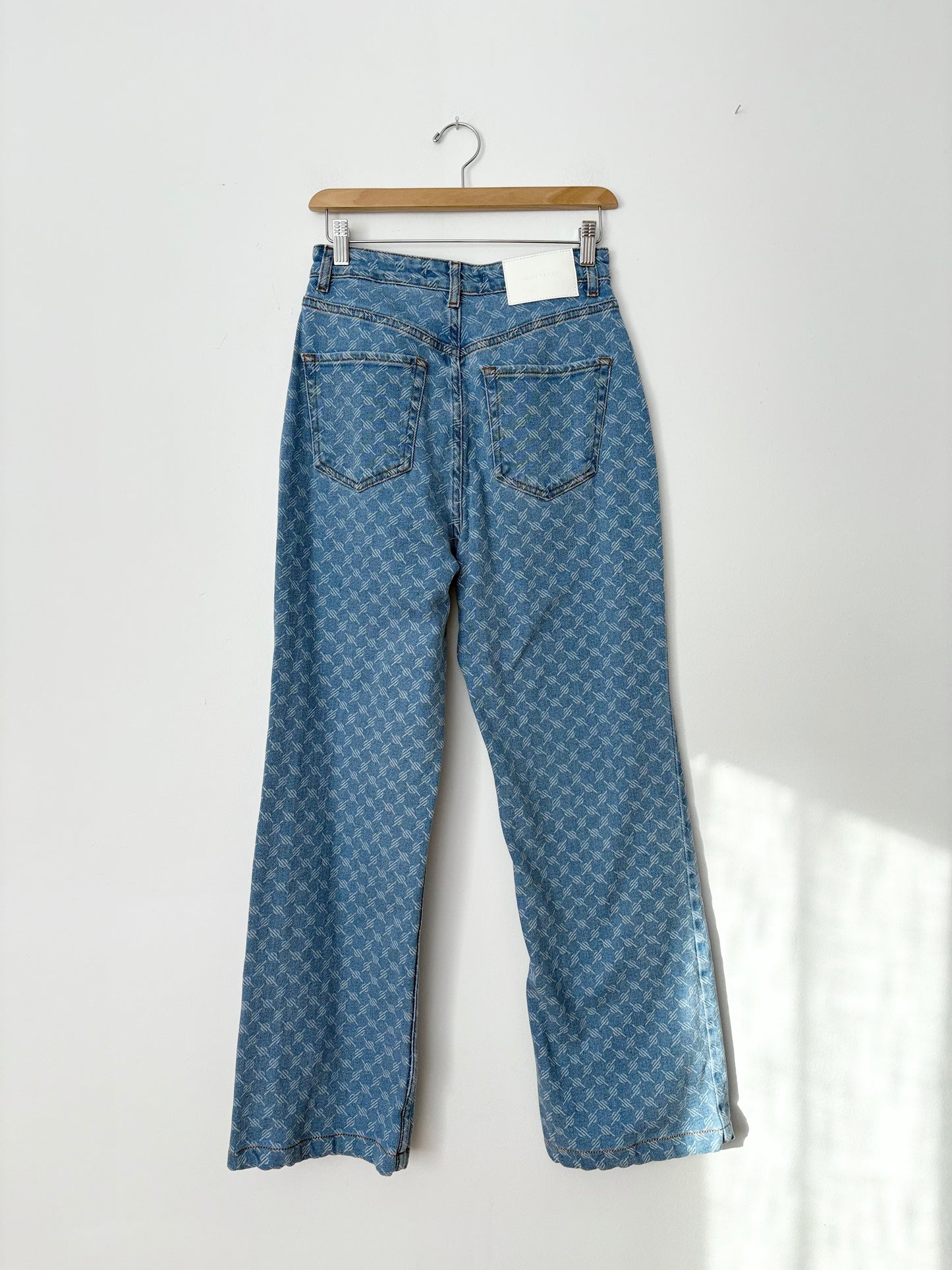 Daily Paper Mel printed monogram jeans W25