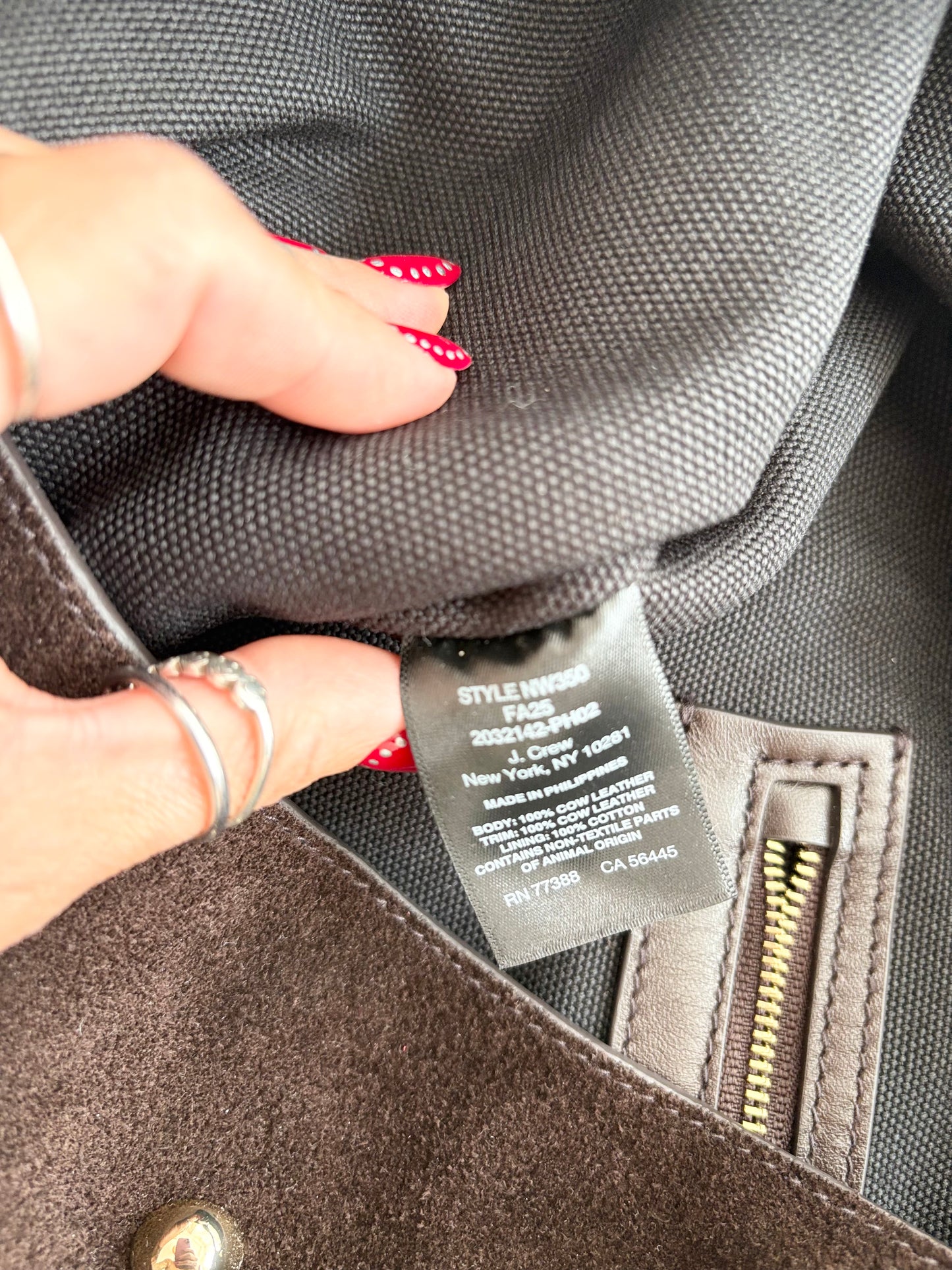 Madewell the mylie studded suede shoulder bag
