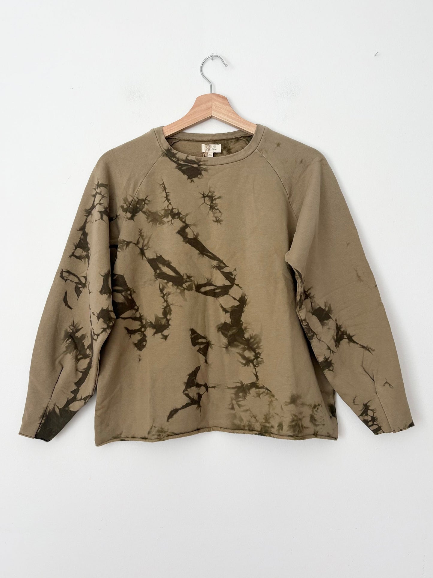 The simple folk The sweatshirt in tie dye XS