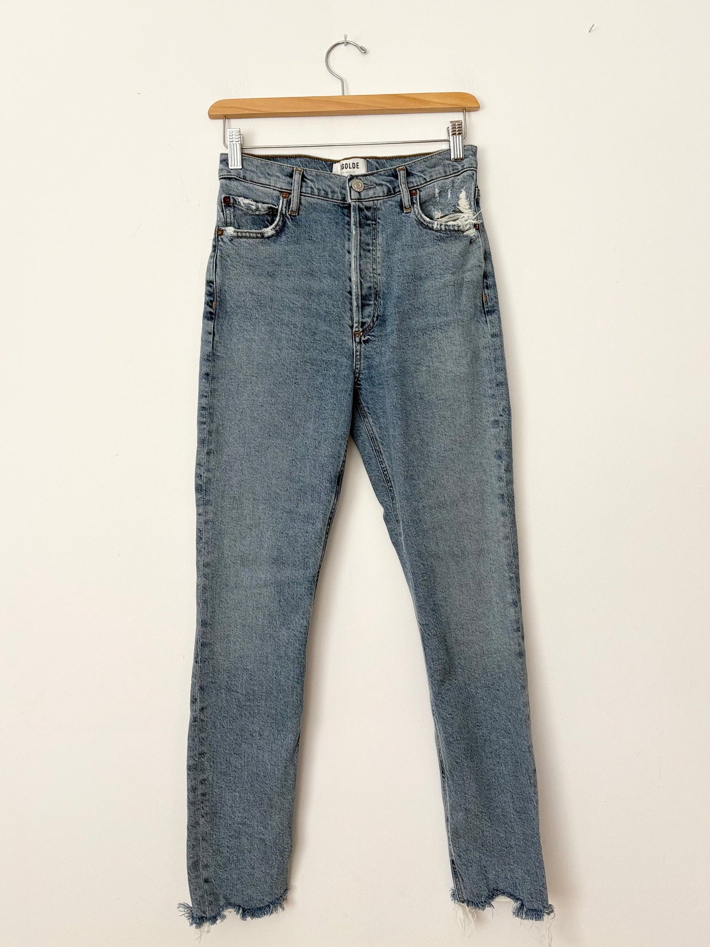 Agolde Nico high rise slim fit jeans W25