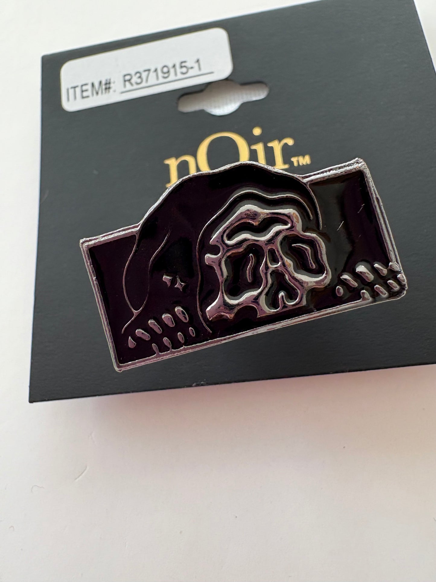 Bague Gunmental Reaper de Noir NYC
