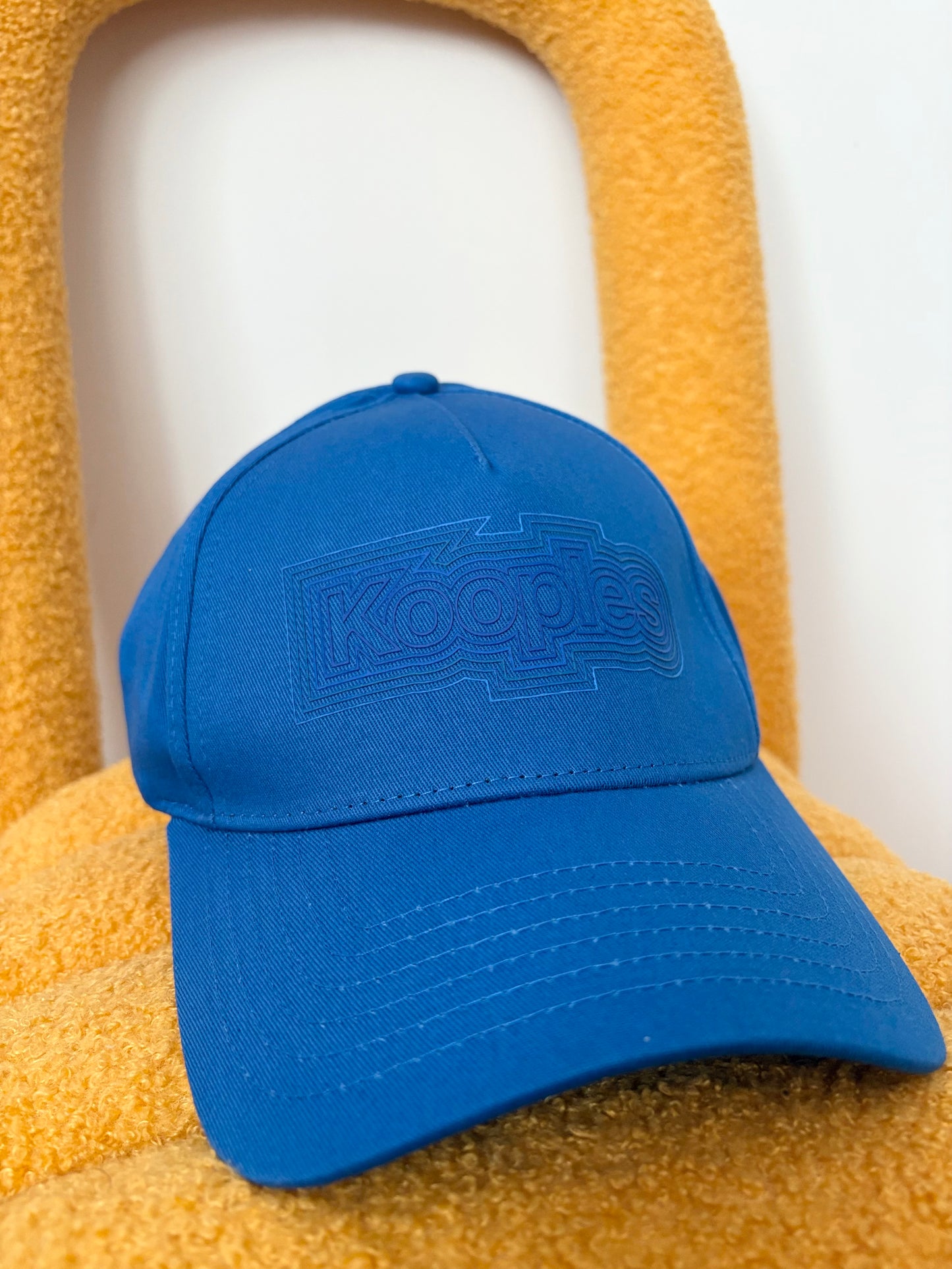 The kooples blue logo baseball cap