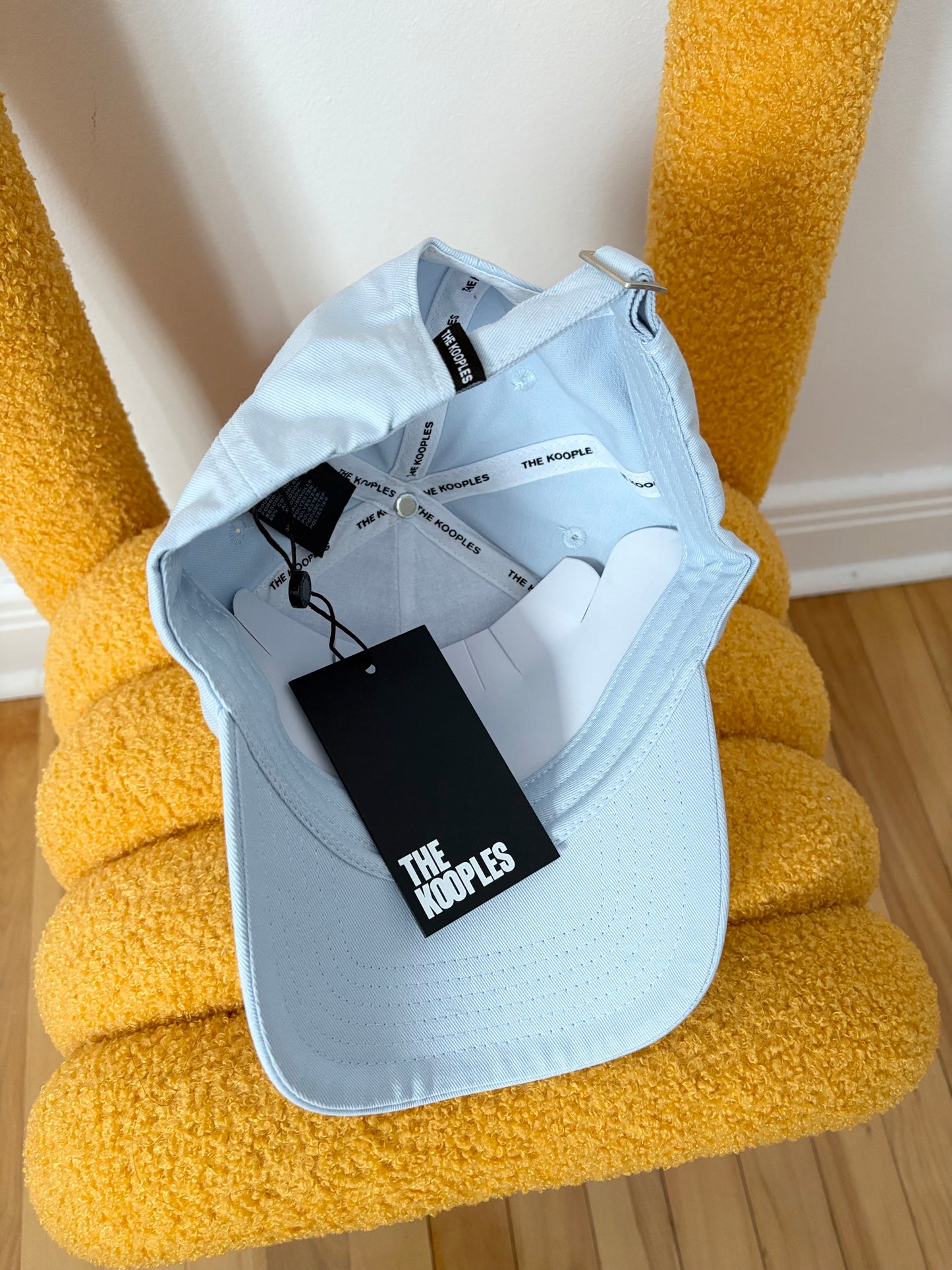 The kooples baby blue baseball cap