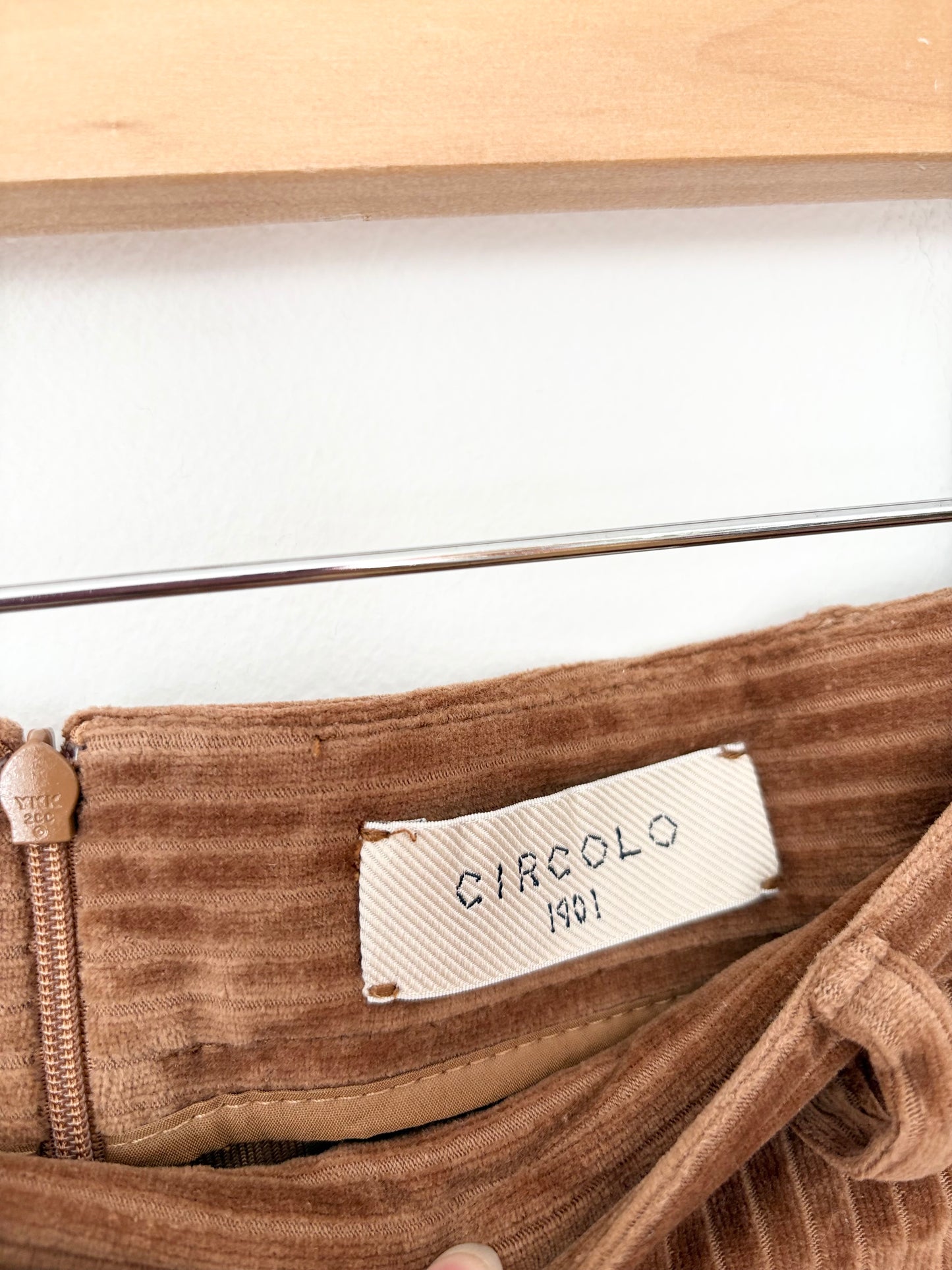 Circolo 1901 Baggy wide leg corduroy trousers W32