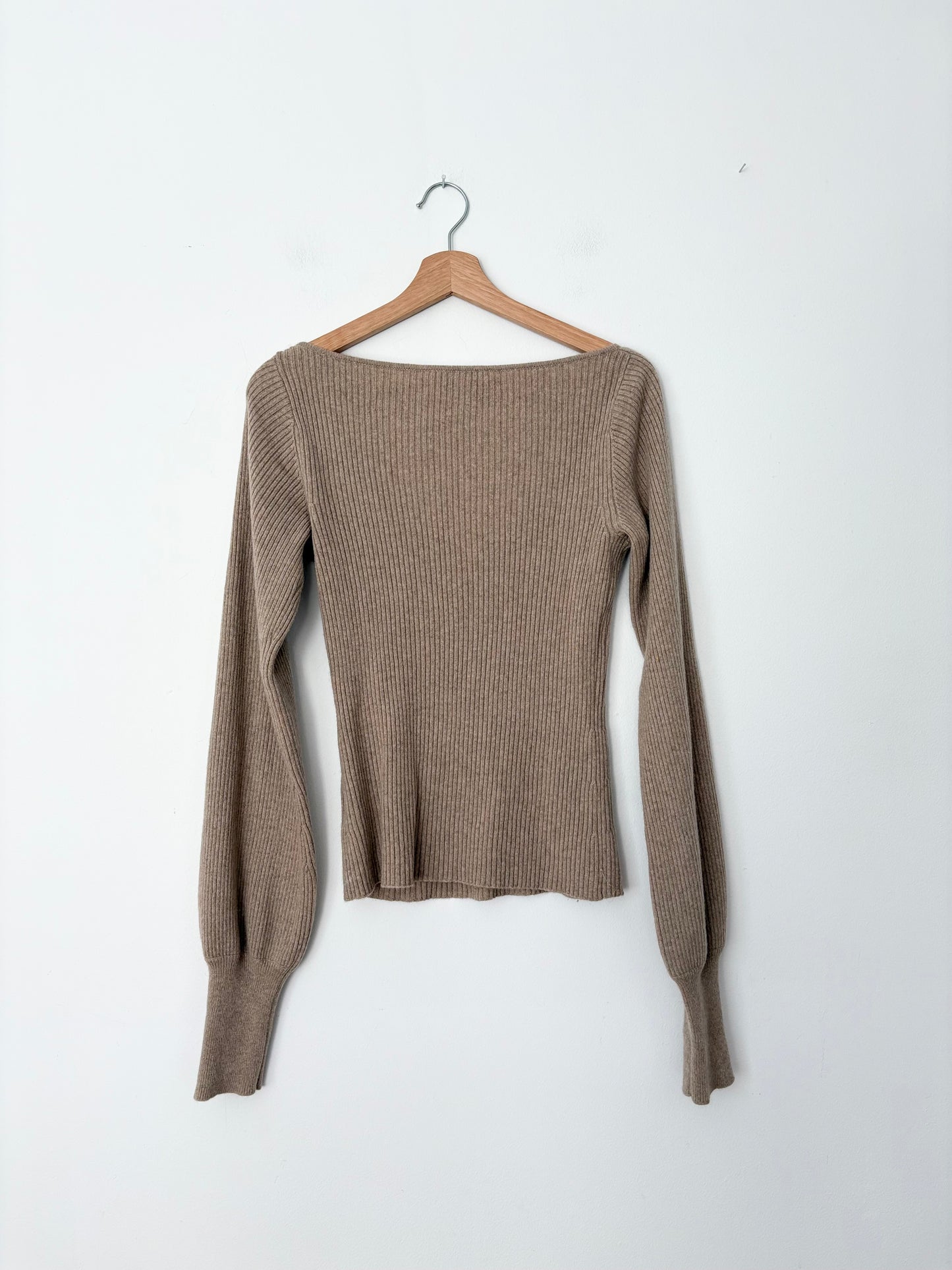 Reformation Hart V neck cashmere jumper Medium