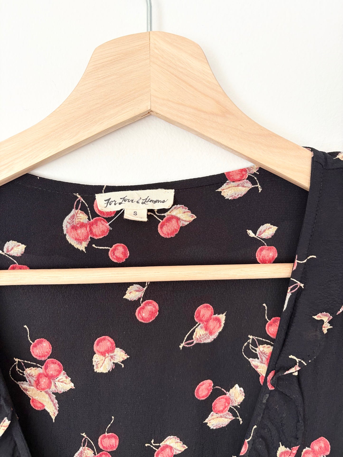 Mini-robe cerise For Love & Lemons Small