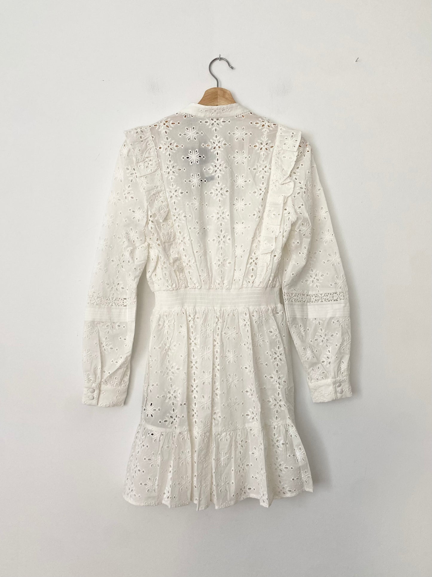 The Kooples mini-robe en broderie anglaise Small